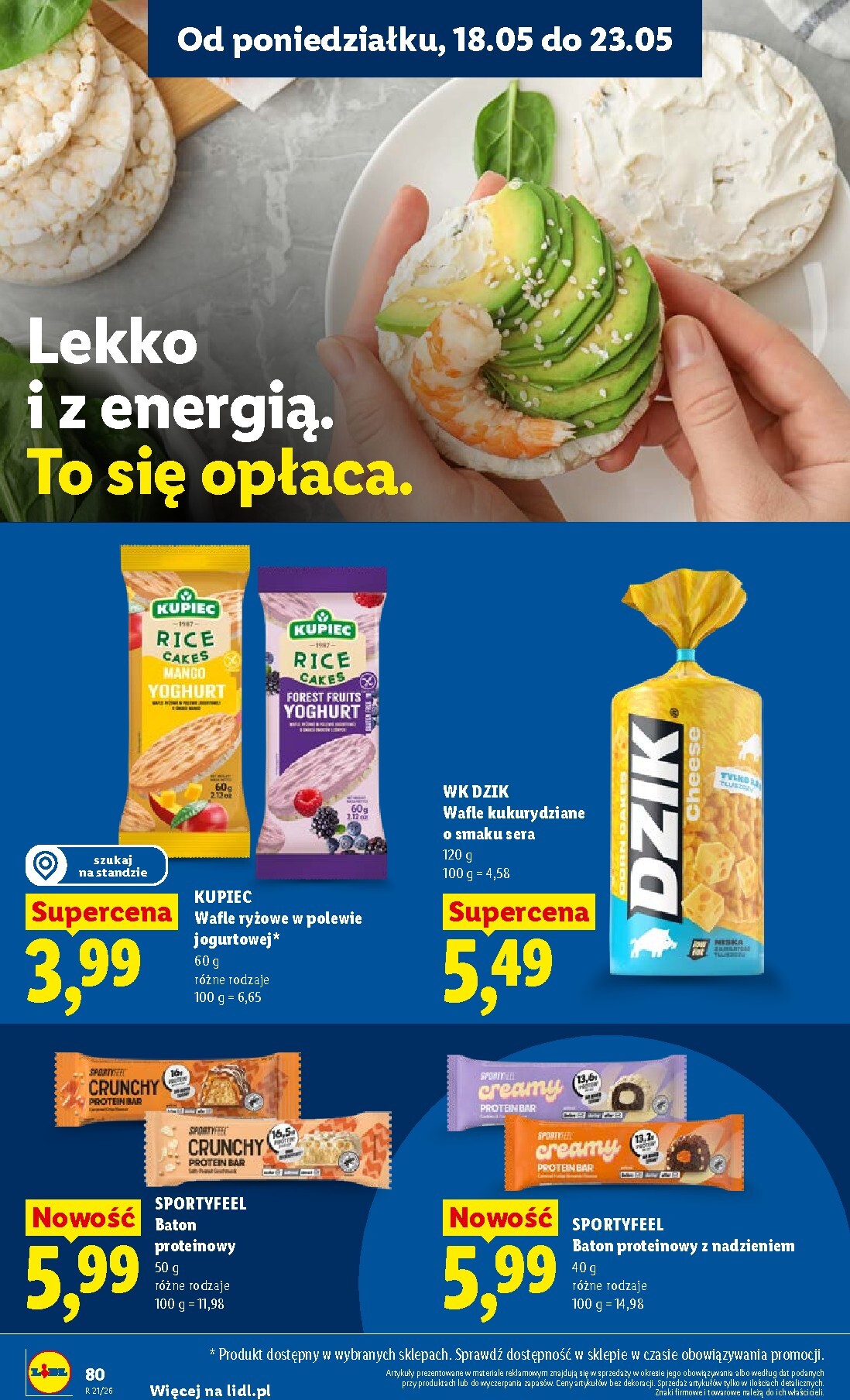 lidl - Nowa gazetka Lidl ważna od 18.05.2026 do 20.05.2026 - page: 84