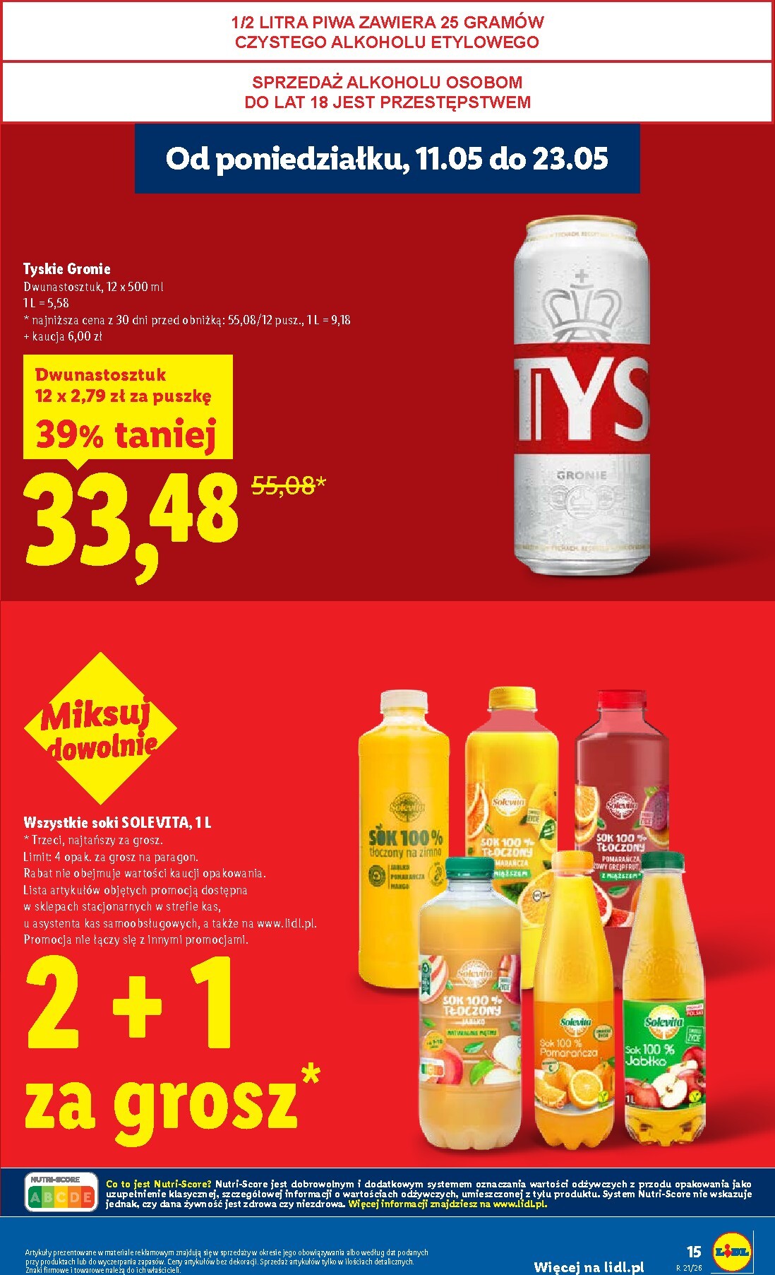 lidl - Nowa gazetka Lidl ważna od 18.05.2026 do 20.05.2026 - page: 15