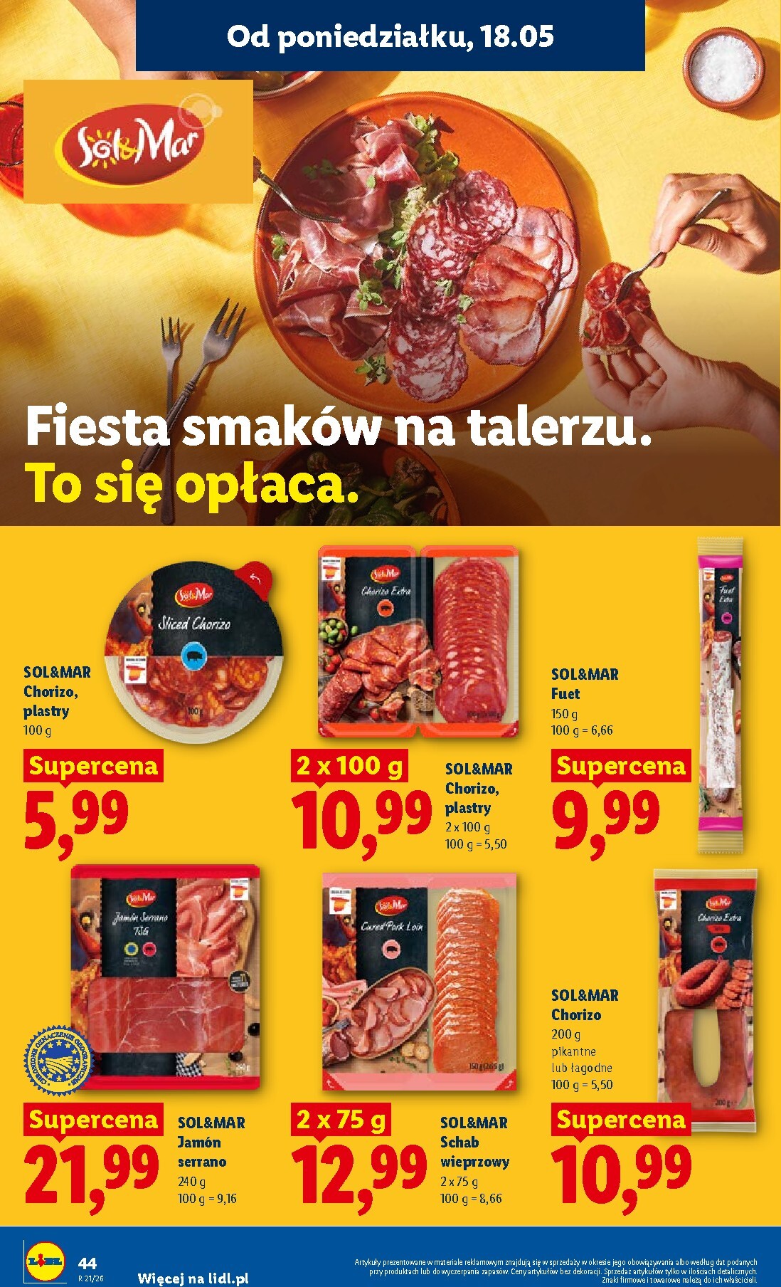 lidl - Nowa gazetka Lidl ważna od 18.05.2026 do 20.05.2026 - page: 44