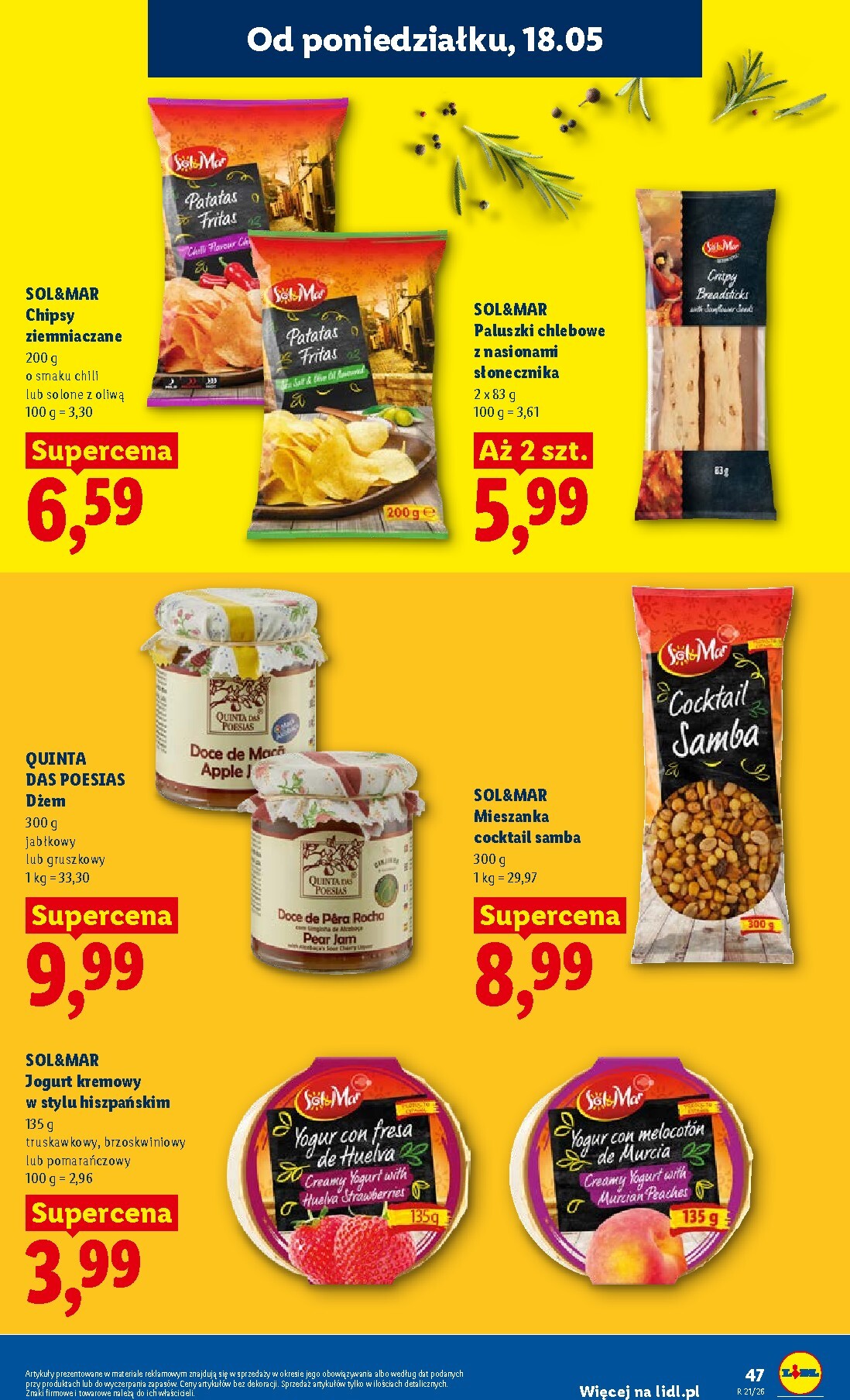 lidl - Nowa gazetka Lidl ważna od 18.05.2026 do 20.05.2026 - page: 47