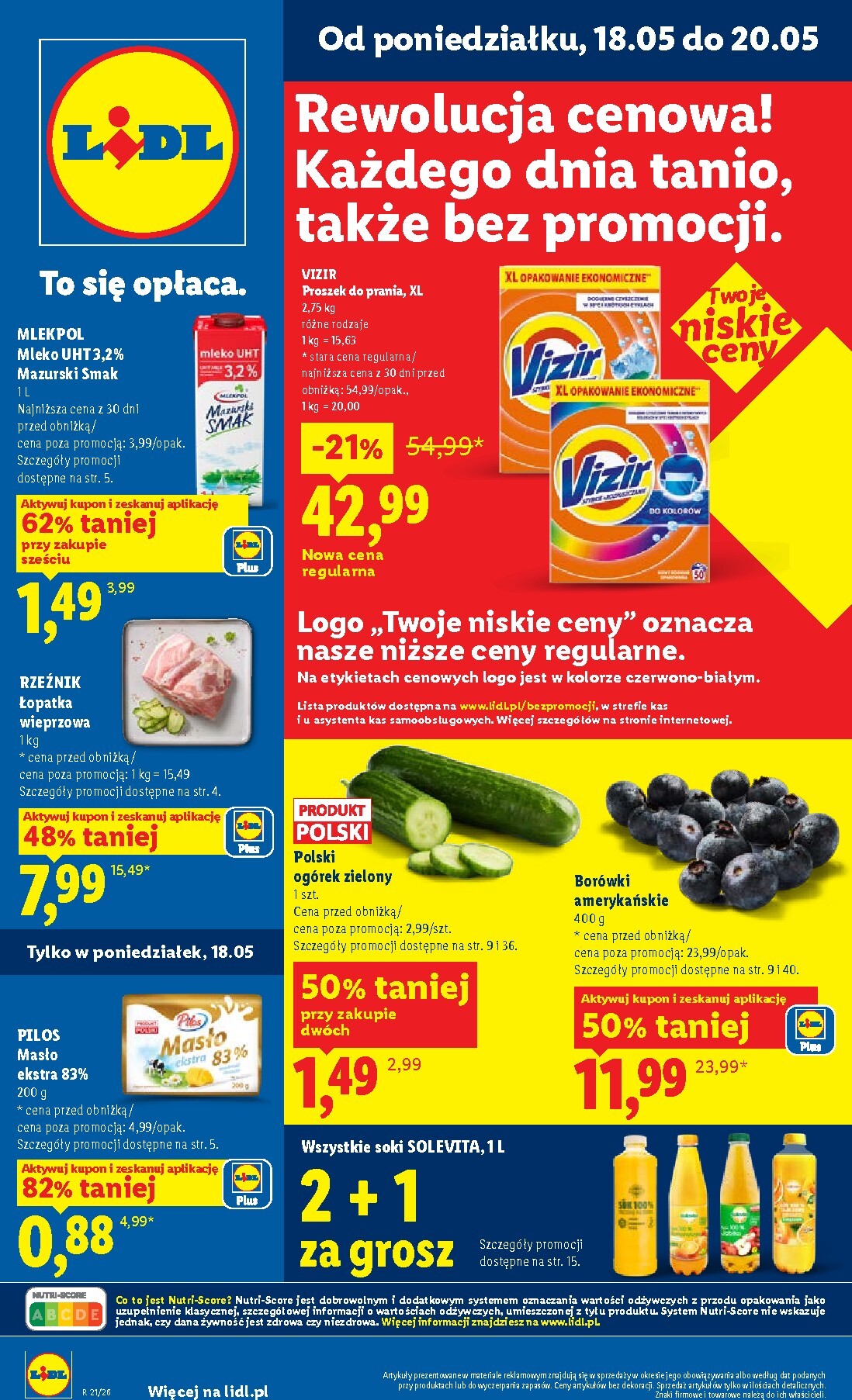 lidl - Nowa gazetka Lidl ważna od 18.05.2026 do 20.05.2026