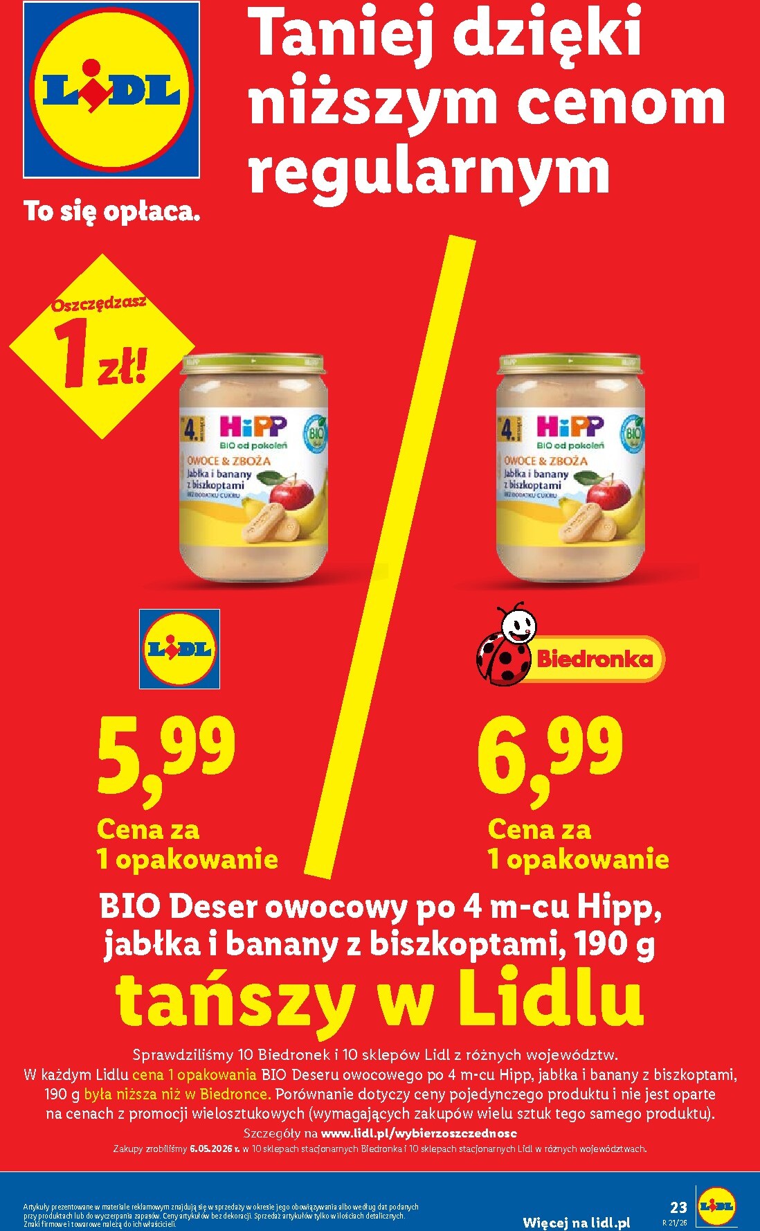 lidl - Nowa gazetka Lidl ważna od 18.05.2026 do 20.05.2026 - page: 23