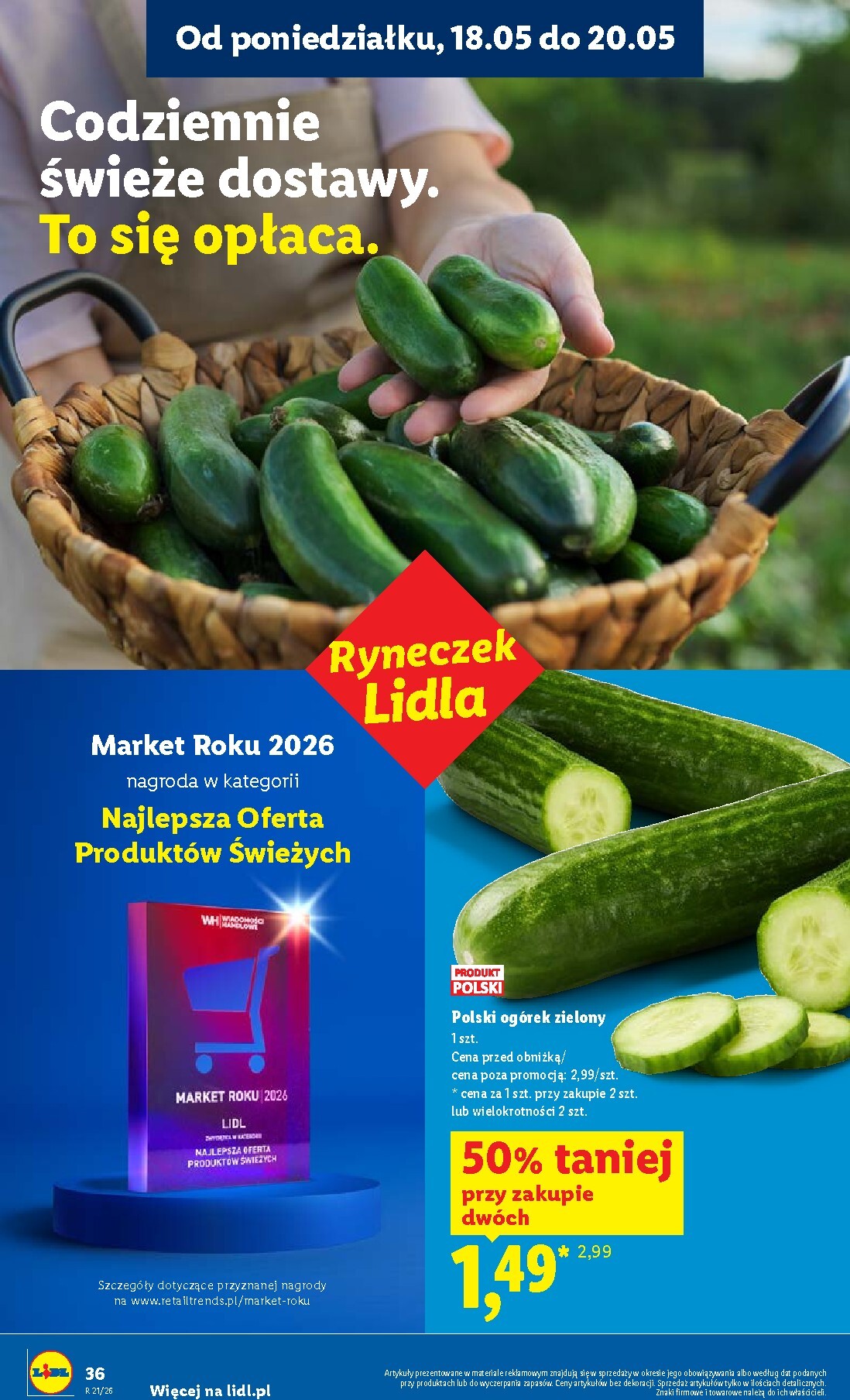 lidl - Nowa gazetka Lidl ważna od 18.05.2026 do 20.05.2026 - page: 36