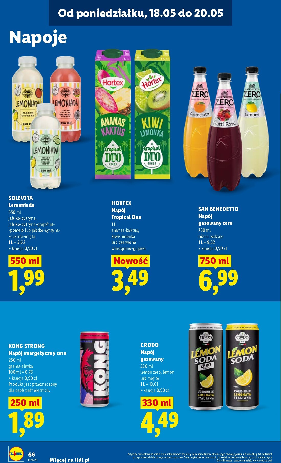 lidl - Nowa gazetka Lidl ważna od 18.05.2026 do 20.05.2026 - page: 68