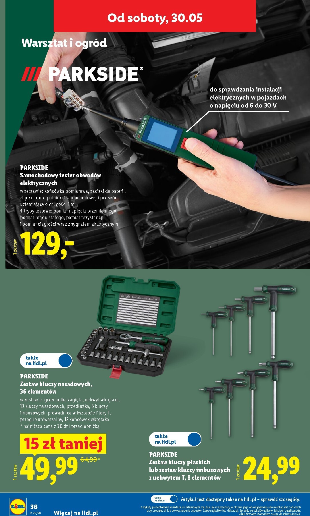 lidl - Nowa gazetka Lidl - Katalog ważny ważna od 25.05.2026 do 30.05.2026 - page: 46