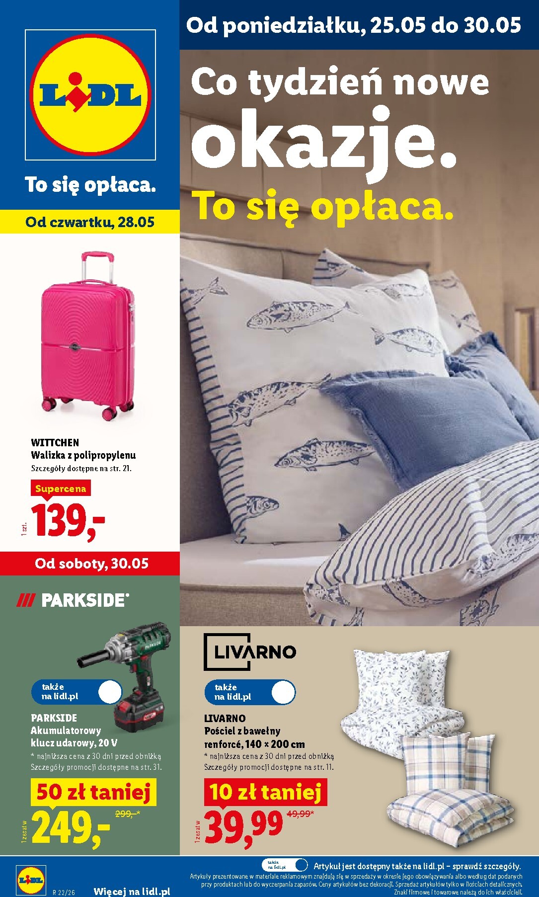 lidl - Nowa gazetka Lidl - Katalog ważny ważna od 25.05.2026 do 30.05.2026