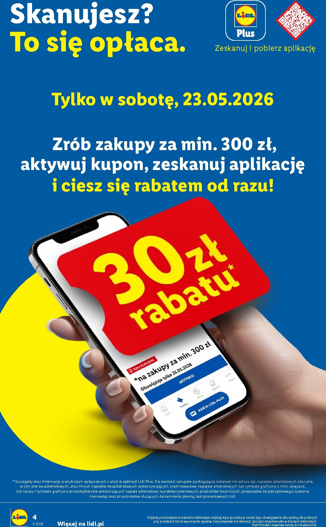 lidl - Nowa gazetka Lidl ważna od 21.05.2026 do 23.05.2026 - page: 4