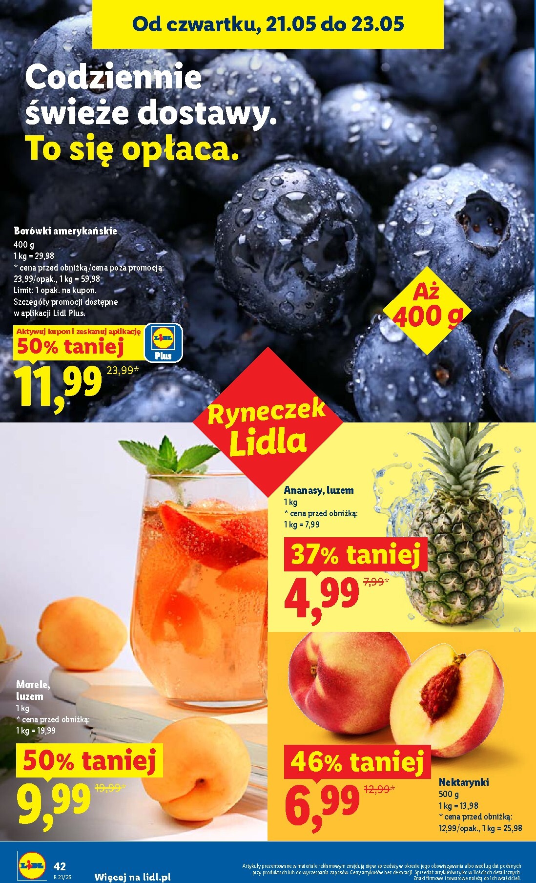 lidl - Nowa gazetka Lidl ważna od 21.05.2026 do 23.05.2026 - page: 42