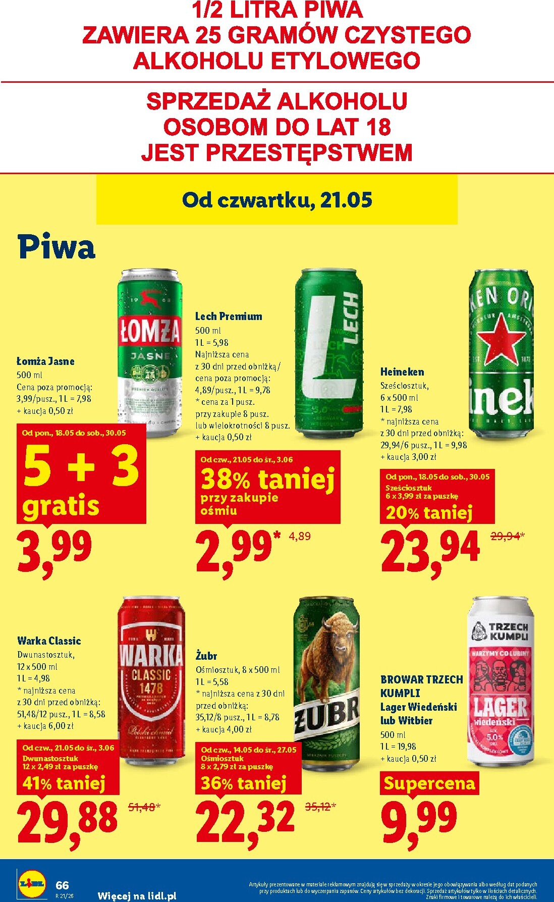 lidl - Aktualna gazetka Lidl ważna od 21.05.2026 do 23.05.2026 - page: 70