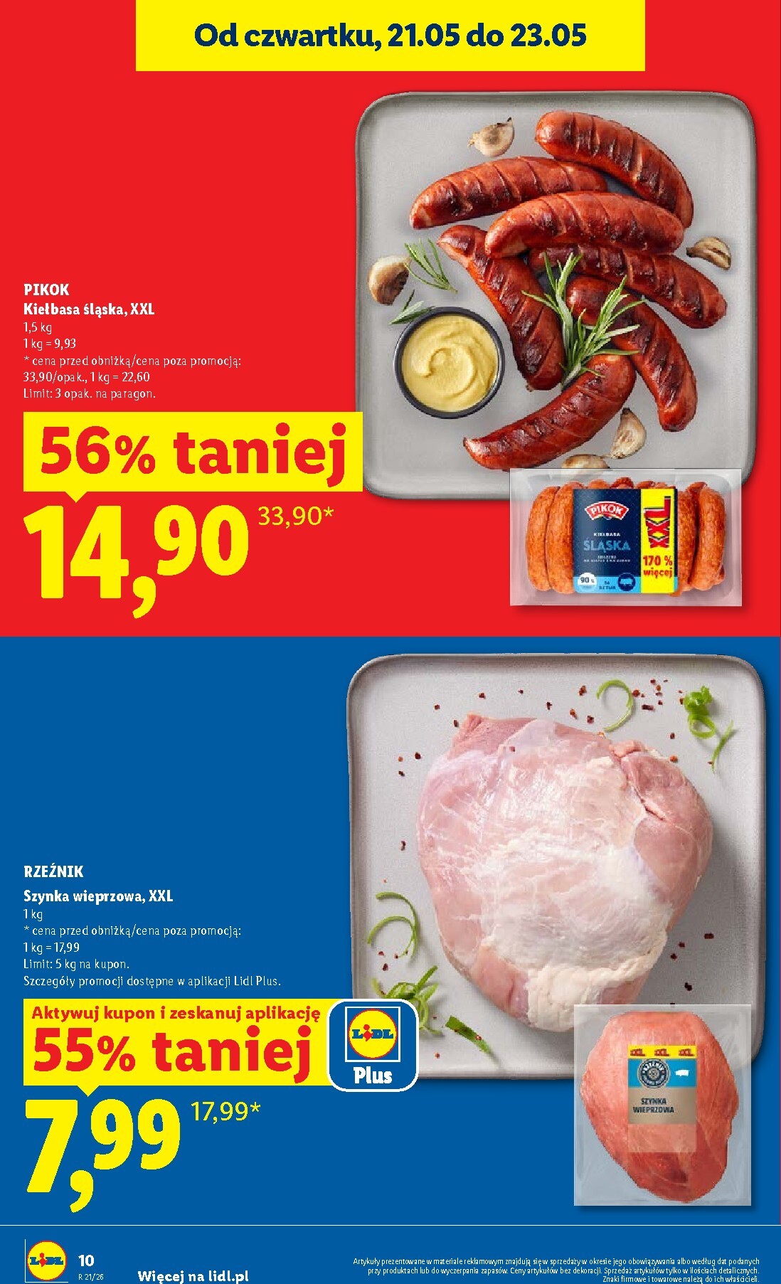 lidl - Aktualna gazetka Lidl ważna od 21.05.2026 do 23.05.2026 - page: 10