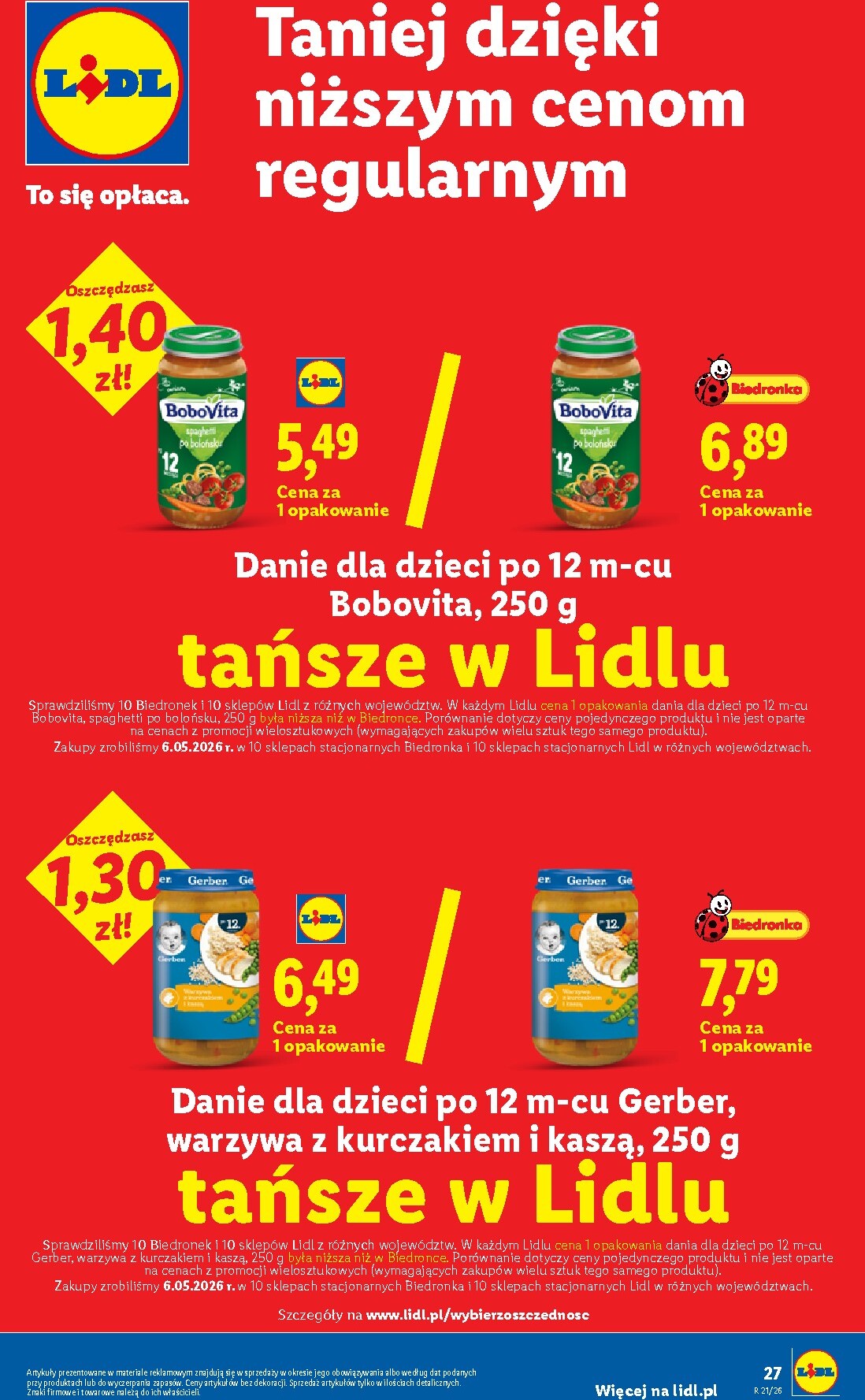 lidl - Aktualna gazetka Lidl ważna od 21.05.2026 do 23.05.2026 - page: 27