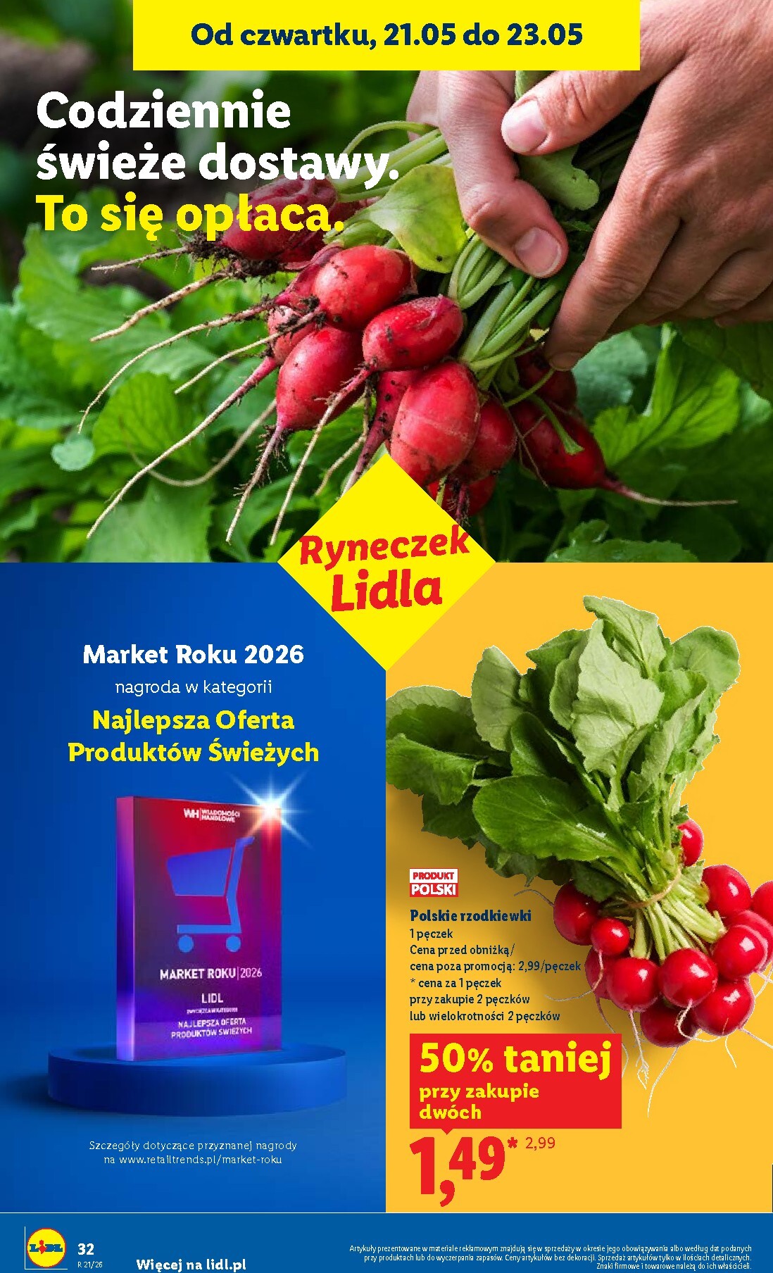 lidl - Aktualna gazetka Lidl ważna od 21.05.2026 do 23.05.2026 - page: 32