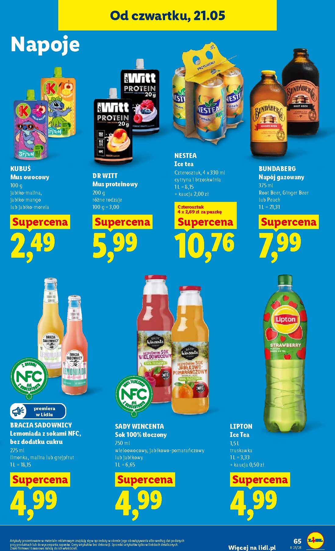lidl - Aktualna gazetka Lidl ważna od 21.05.2026 do 23.05.2026 - page: 69