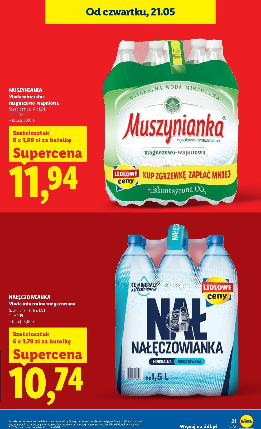 lidl - Aktualna gazetka Lidl ważna od 21.05.2026 do 23.05.2026 - page: 21