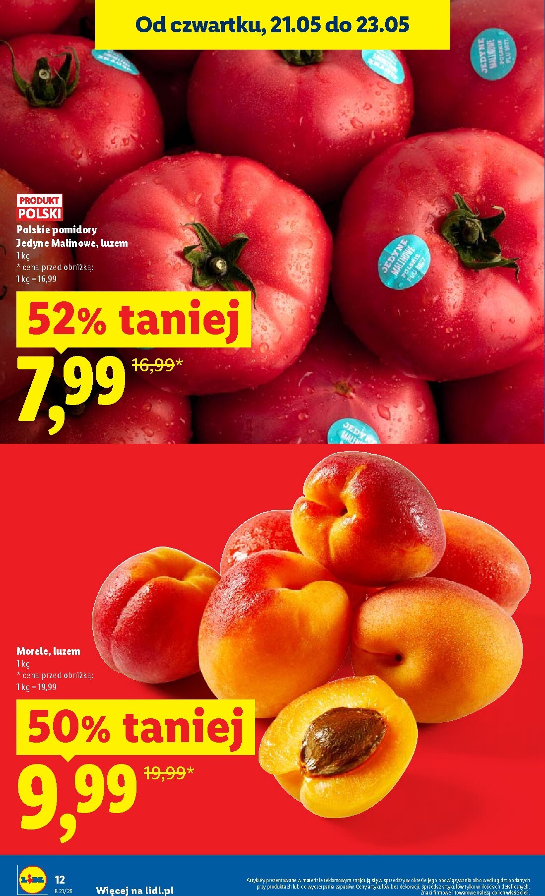 lidl - Aktualna gazetka Lidl ważna od 21.05.2026 do 23.05.2026 - page: 12