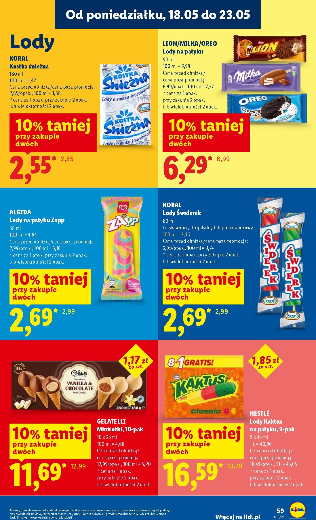 lidl - Aktualna gazetka Lidl ważna od 21.05.2026 do 23.05.2026 - page: 63