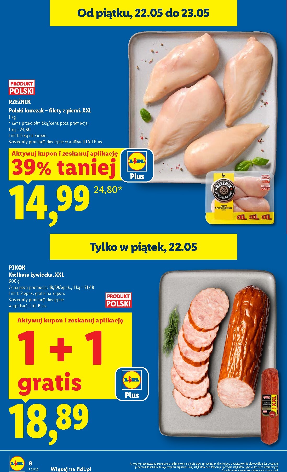 lidl - Aktualna gazetka Lidl ważna od 21.05.2026 do 23.05.2026 - page: 8