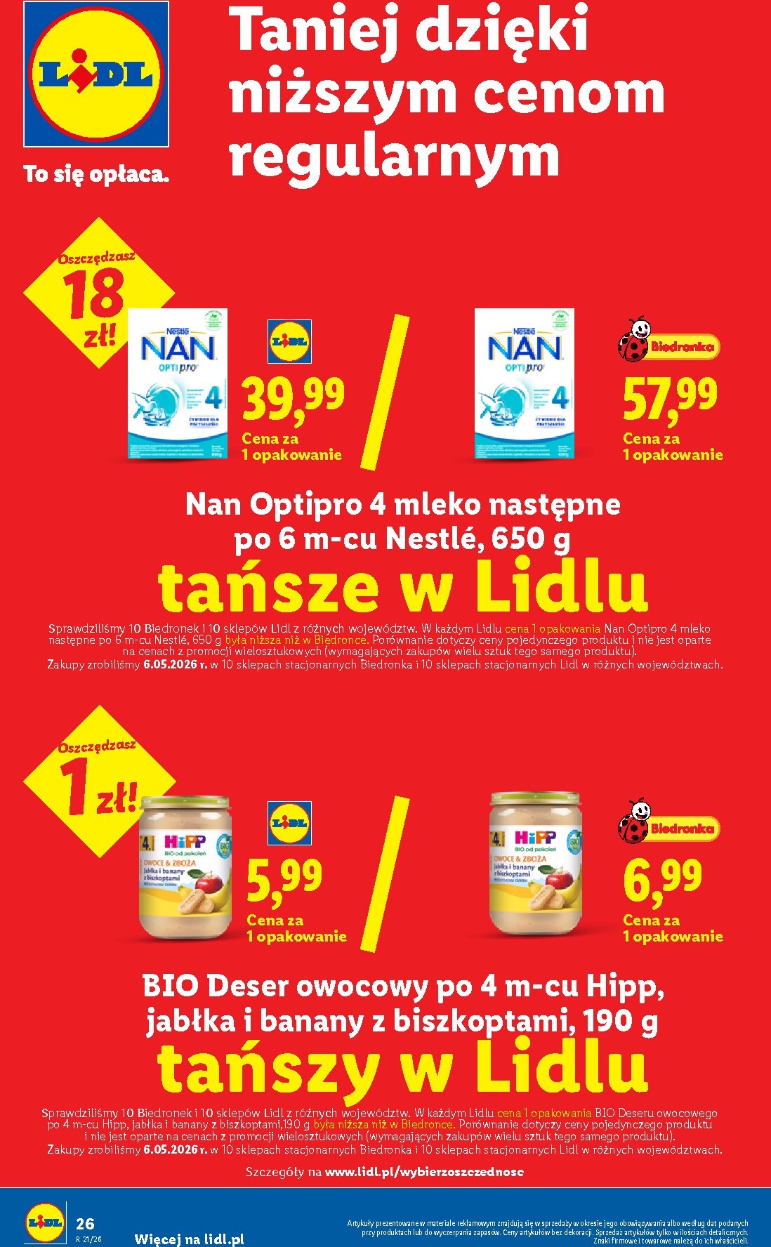 lidl - Aktualna gazetka Lidl ważna od 21.05.2026 do 23.05.2026 - page: 26
