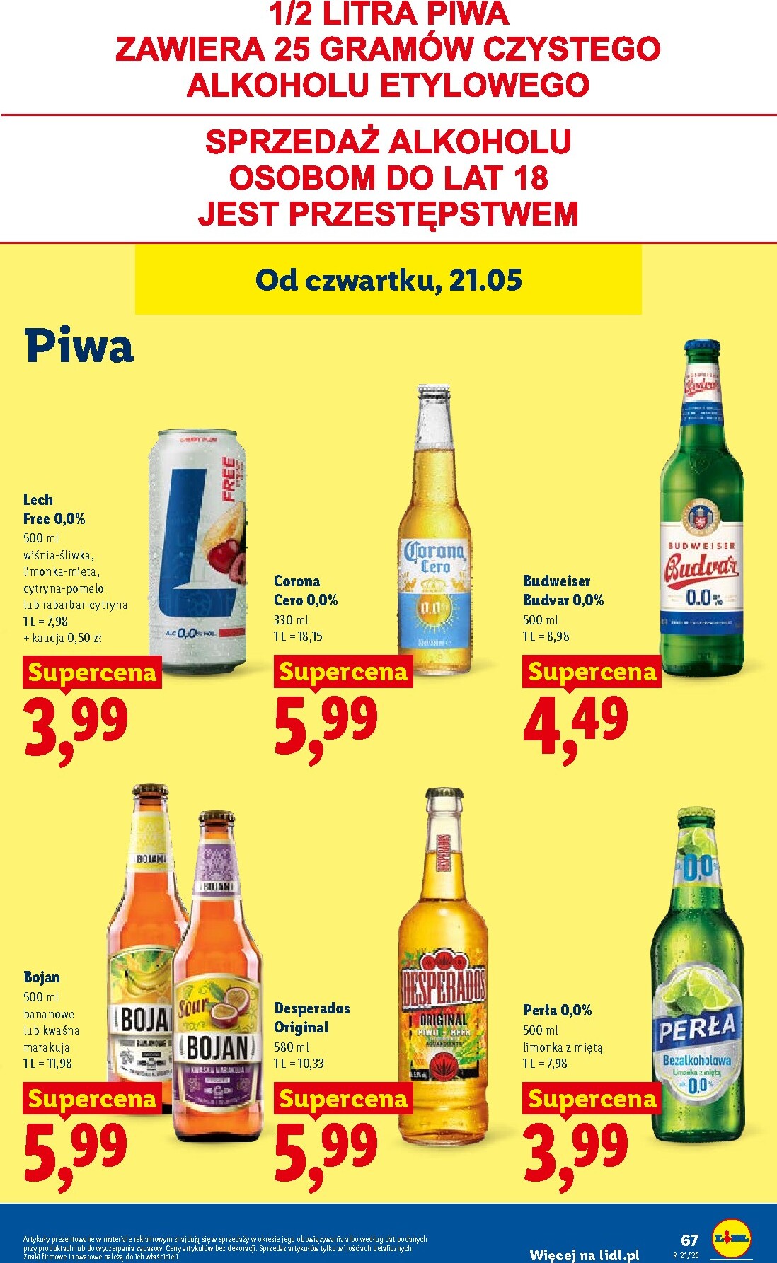 lidl - Aktualna gazetka Lidl ważna od 21.05.2026 do 23.05.2026 - page: 71