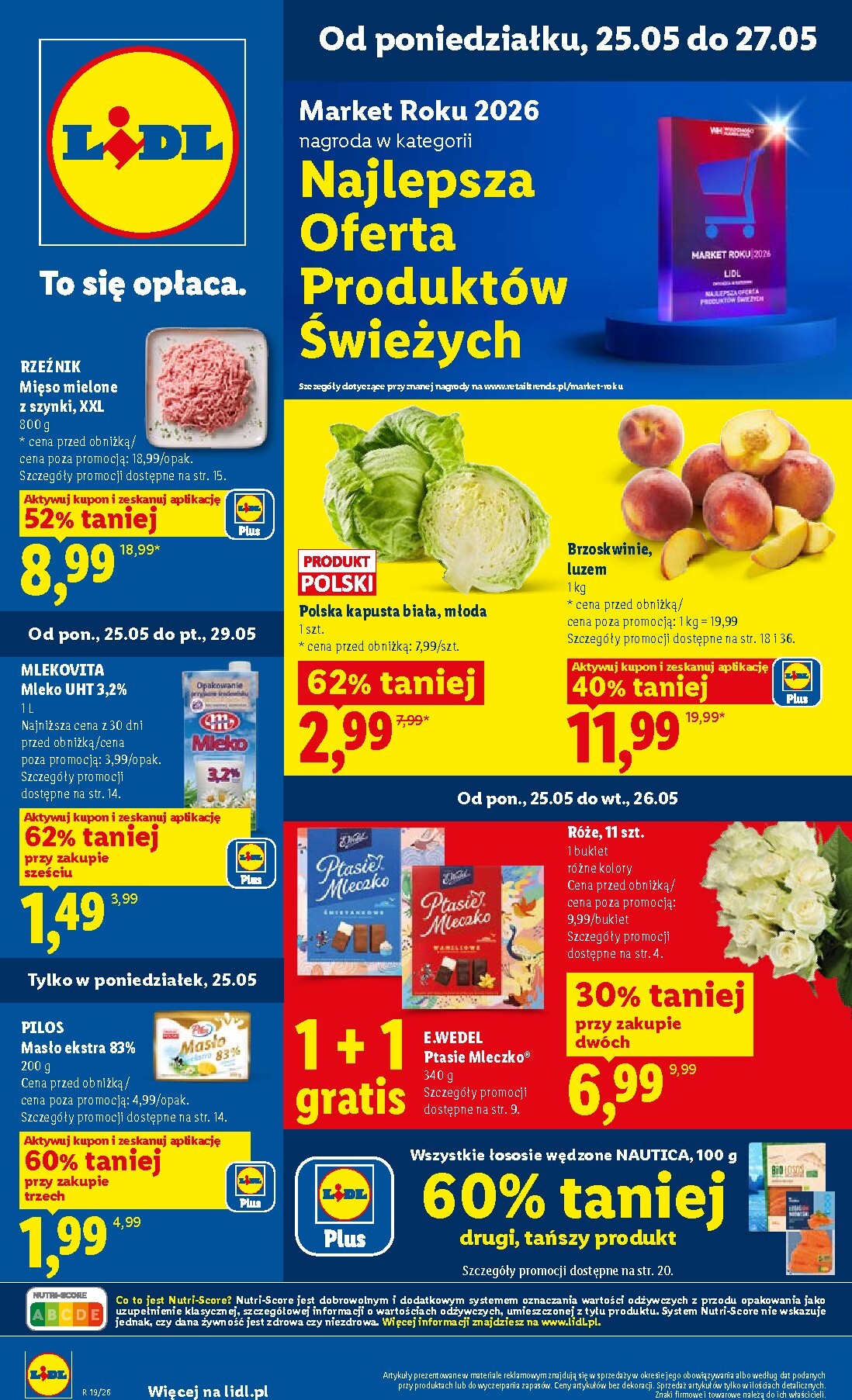 lidl - Nowa gazetka Lidl ważna od 25.05.2026 do 27.05.2026