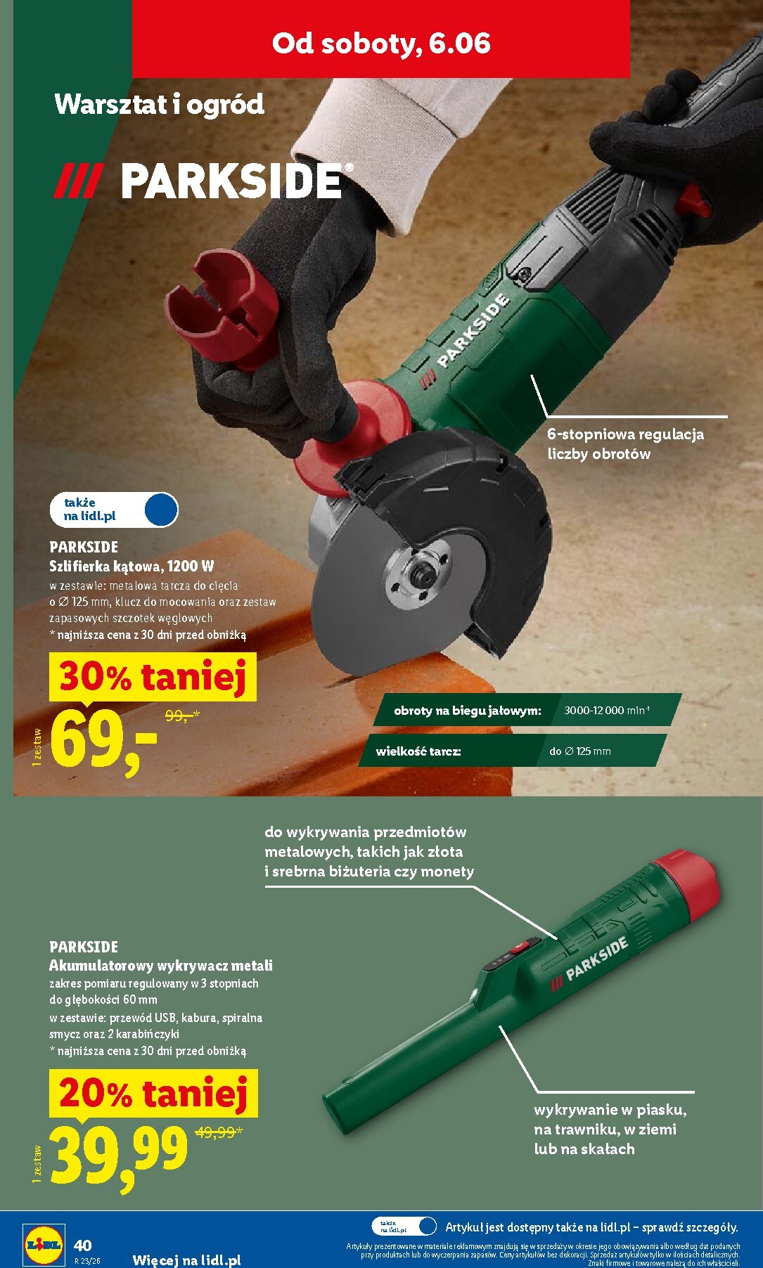 lidl - Nowa gazetka Lidl - Katalog ważny ważna od 01.06.2026 do 06.06.2026 - page: 44