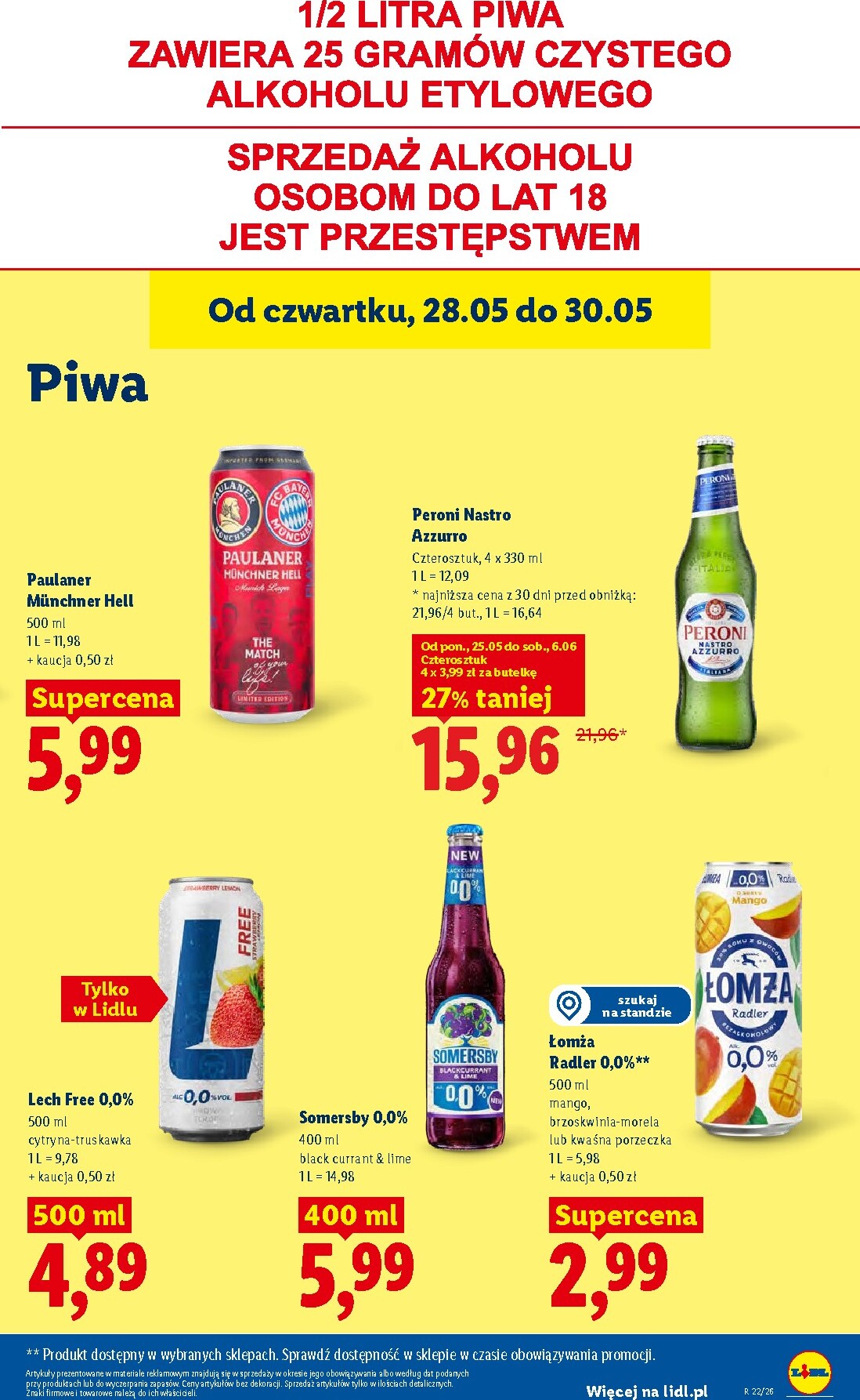lidl - Nowa gazetka Lidl - Gazetka ważna od 28.05 do 30.05 ważna od 28.05.2026 do 30.05.2026 - page: 69