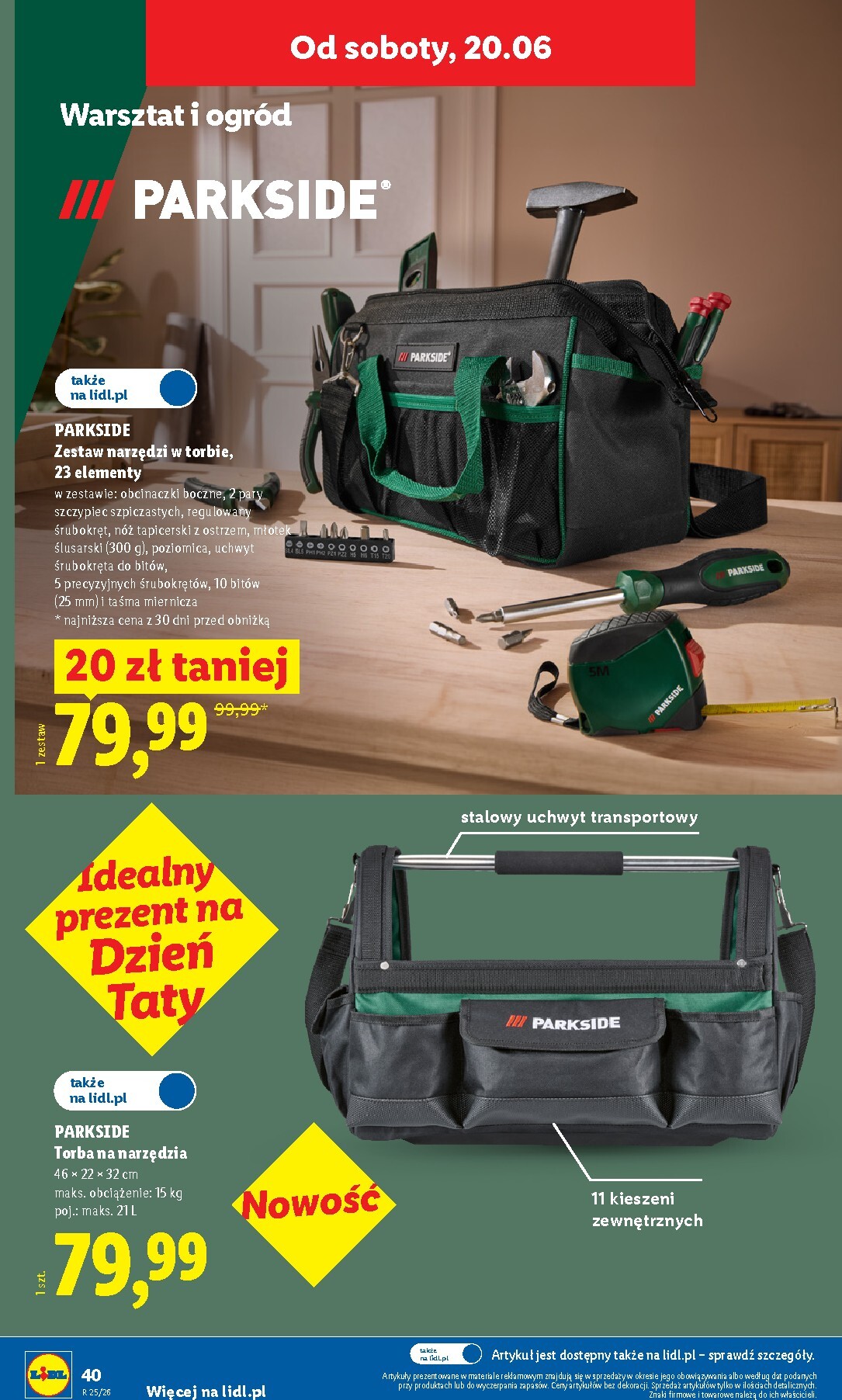 lidl - Nowa gazetka Lidl - Katalog ważny od 15.06 ważna od 15.06.2026 do 20.06.2026 - page: 46
