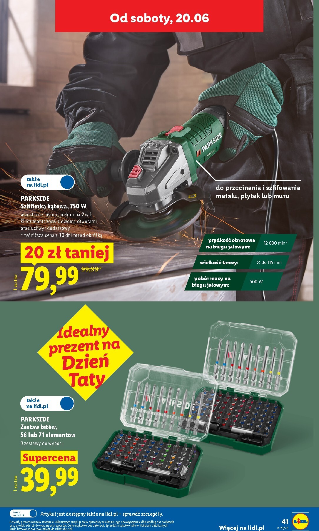 lidl - Nowa gazetka Lidl - Katalog ważny od 15.06 ważna od 15.06.2026 do 20.06.2026 - page: 47