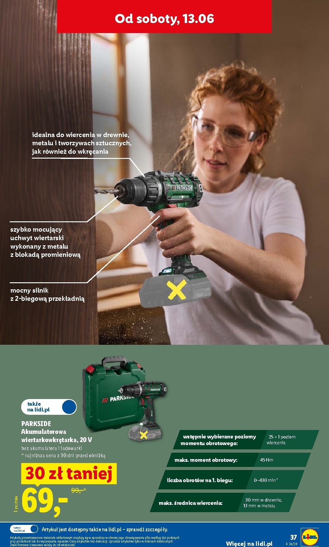 lidl - Aktualna gazetka Lidl - Katalog ważny od 8.06 ważna od 08.06.2026 do 13.06.2026 - page: 45
