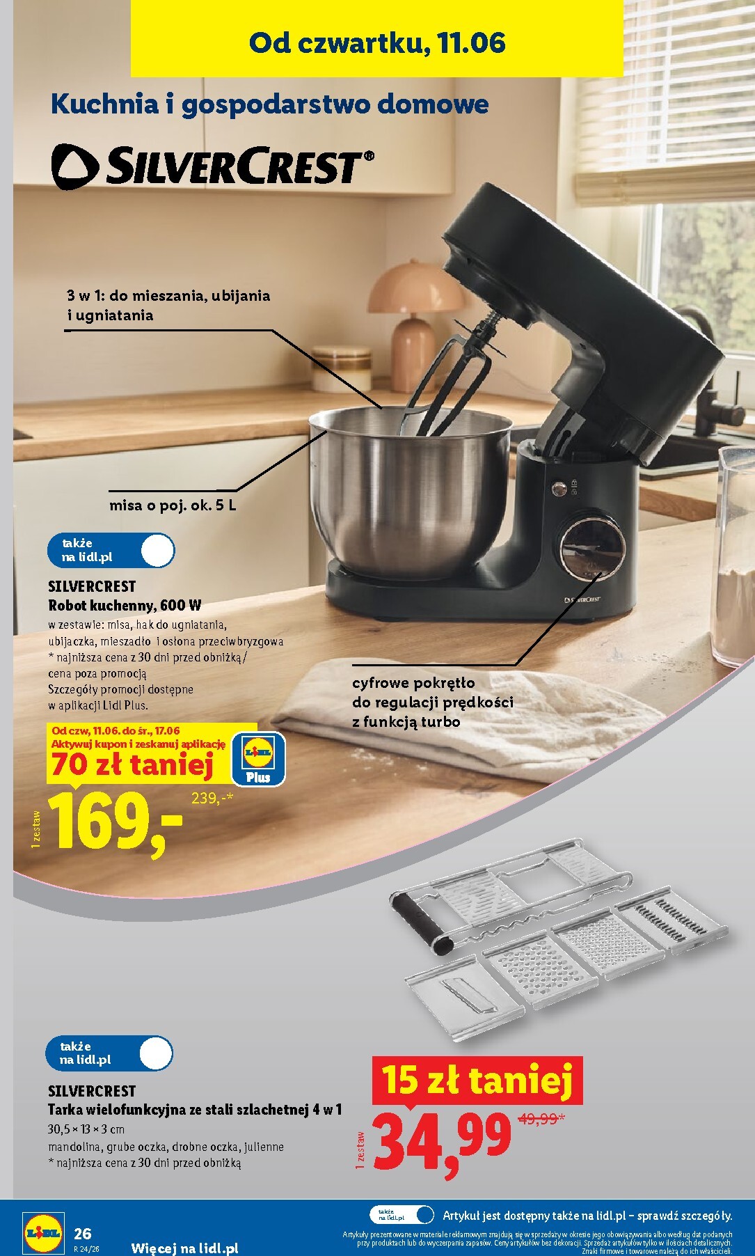 lidl - Aktualna gazetka Lidl - Katalog ważny od 8.06 ważna od 08.06.2026 do 13.06.2026 - page: 34