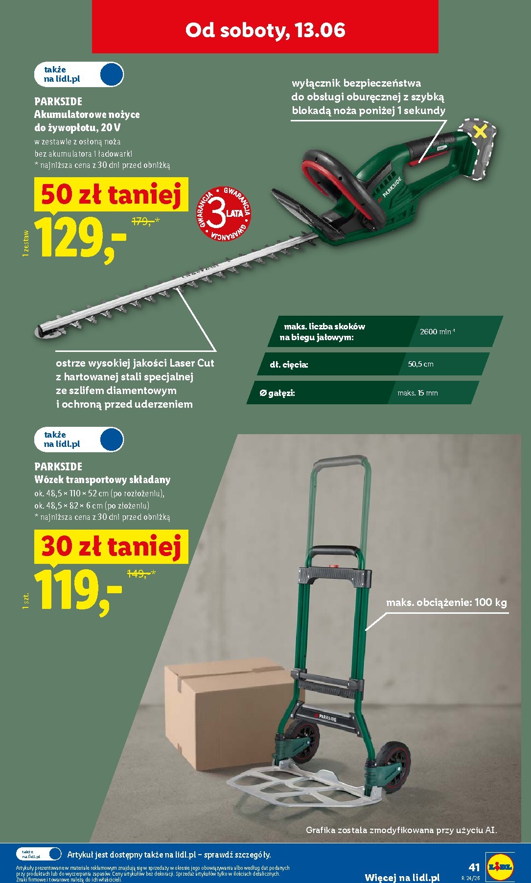 lidl - Aktualna gazetka Lidl - Katalog ważny od 8.06 ważna od 08.06.2026 do 13.06.2026 - page: 49