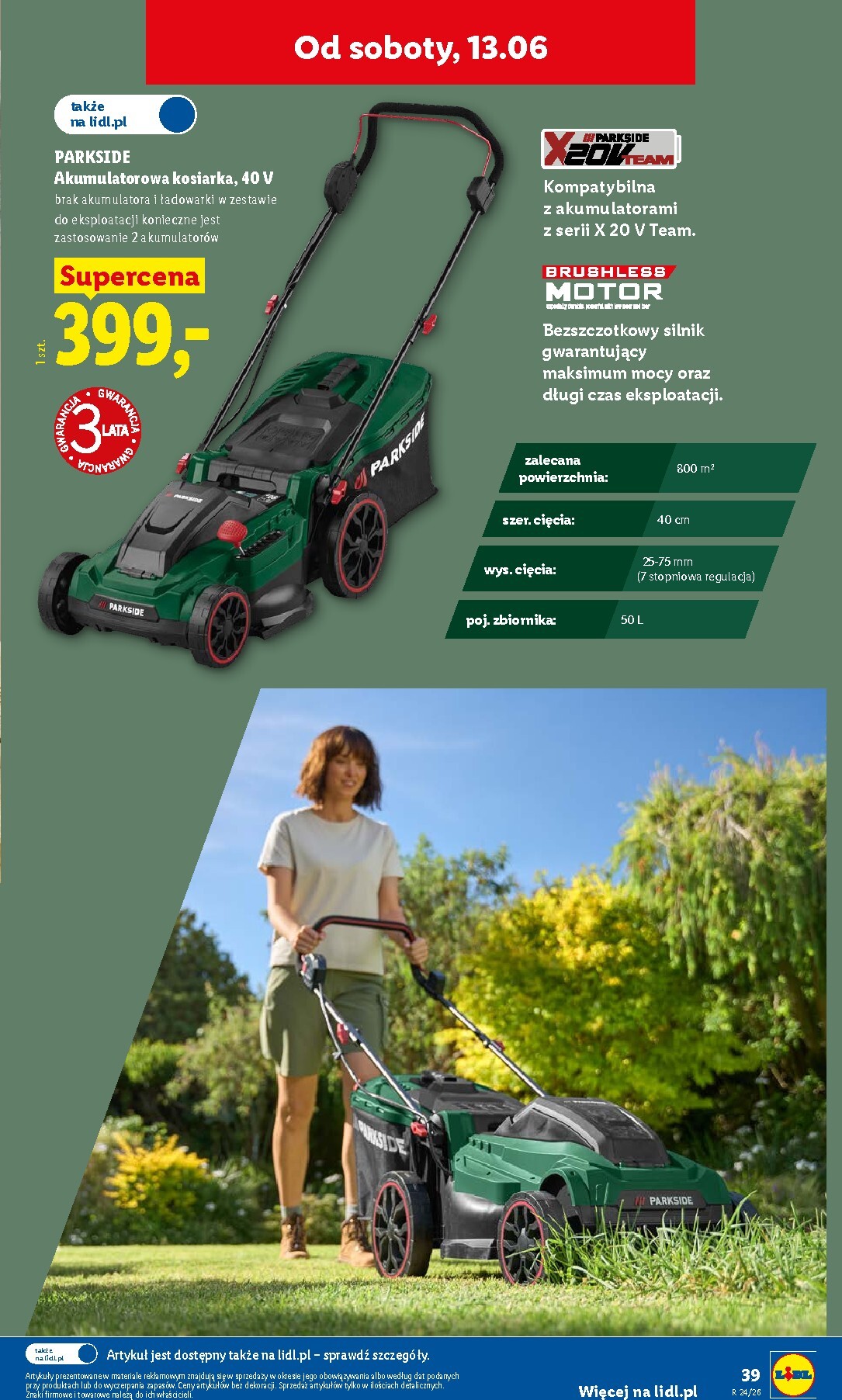 lidl - Aktualna gazetka Lidl - Katalog ważny od 8.06 ważna od 08.06.2026 do 13.06.2026 - page: 47