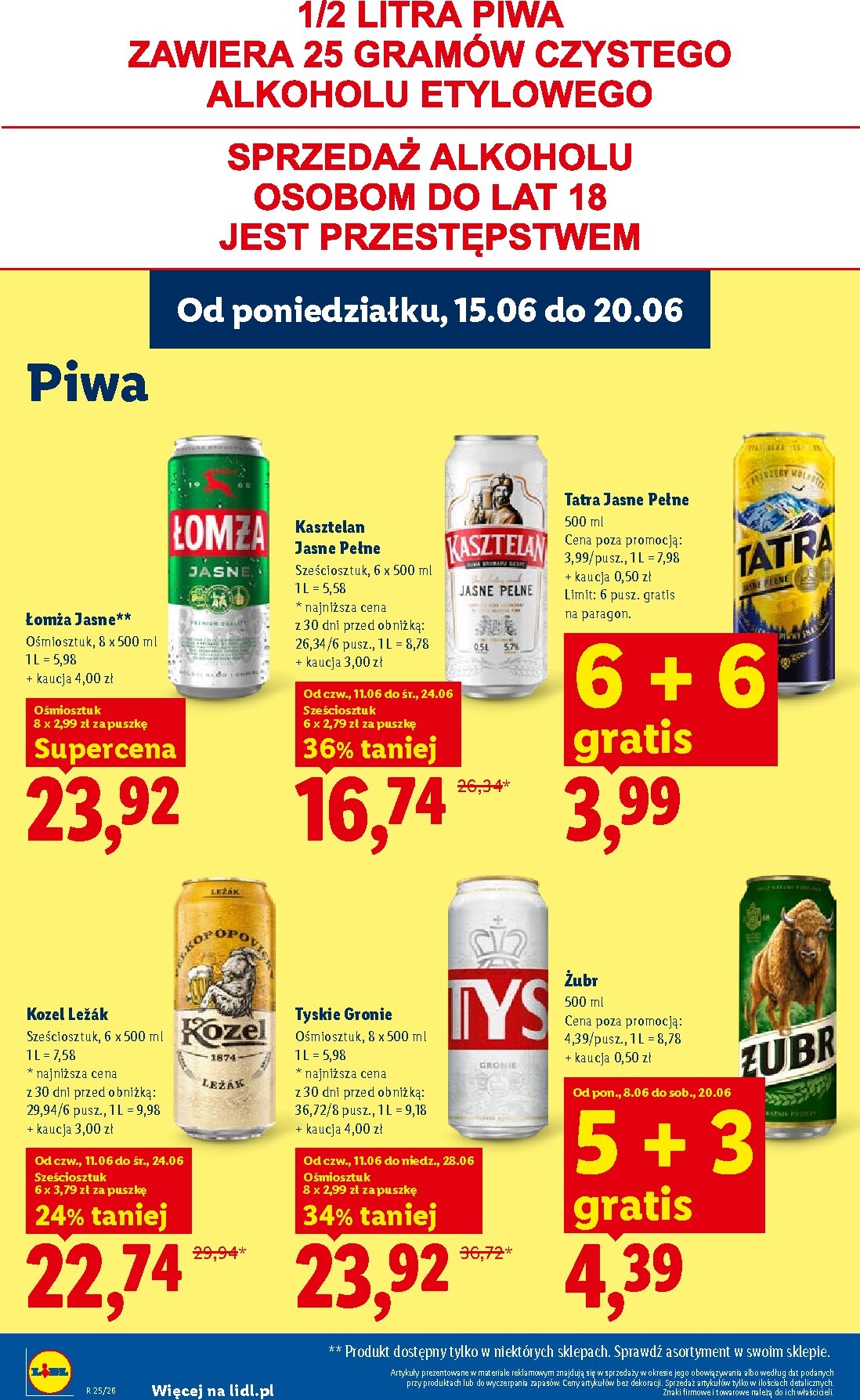 lidl - Nowa gazetka Lidl - Gazetka ważna od 15.06 do 17.06 ważna od 15.06.2026 do 17.06.2026 - page: 78
