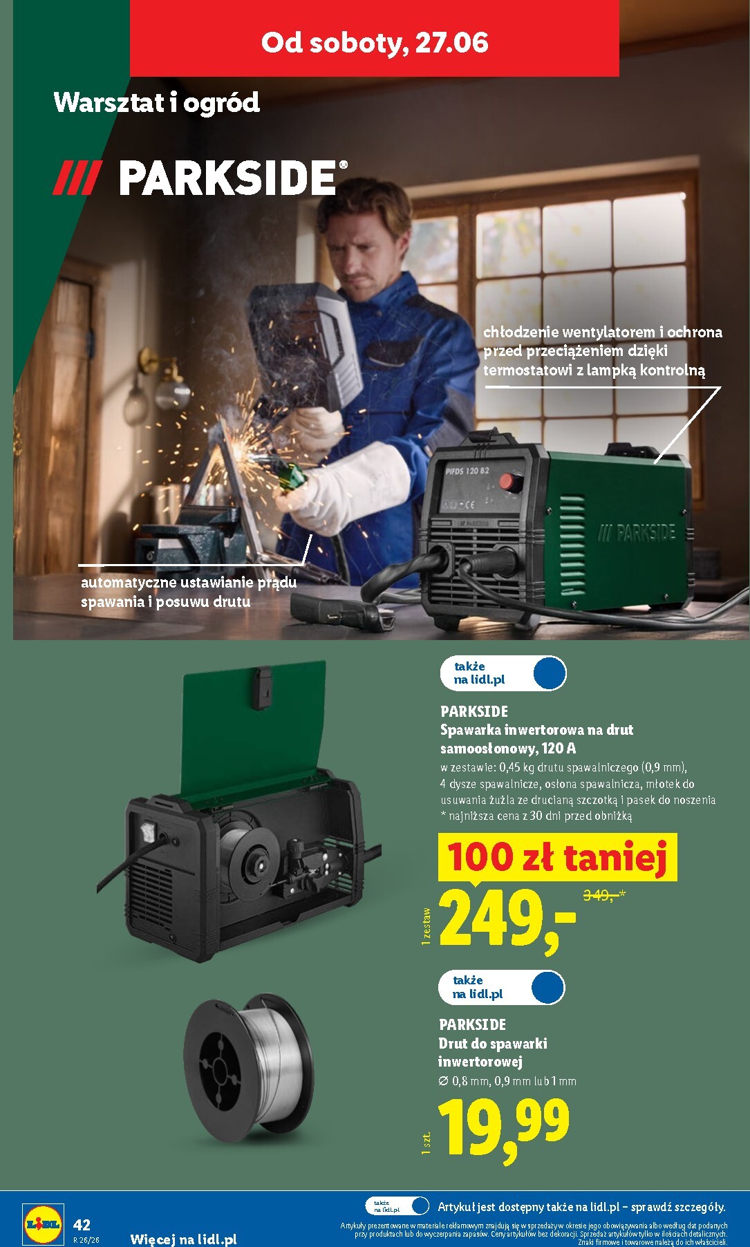 lidl - Nowa gazetka Lidl - Katalog Okazji ważna od 22.06.2026 do 28.06.2026 - page: 50