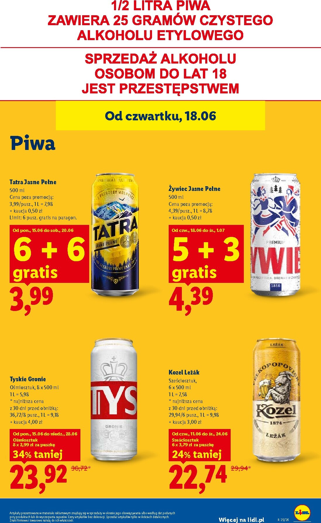 lidl - Aktualna gazetka Lidl - Gazetka ważna od 18.06 do 20.06 ważna od 18.06.2026 do 20.06.2026 - page: 63