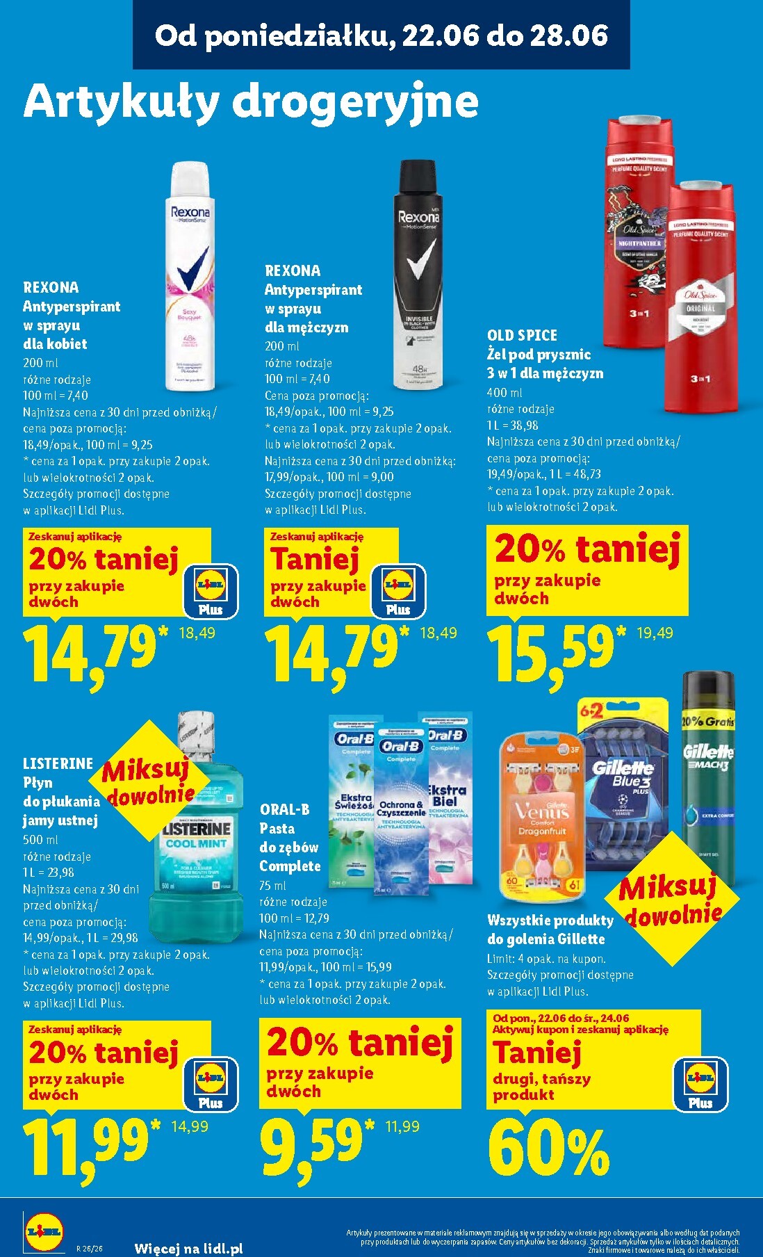 lidl - Nowa gazetka Lidl - Gazetka ważna od 22.06 do 24.06 ważna od 22.06.2026 do 24.06.2026 - page: 92