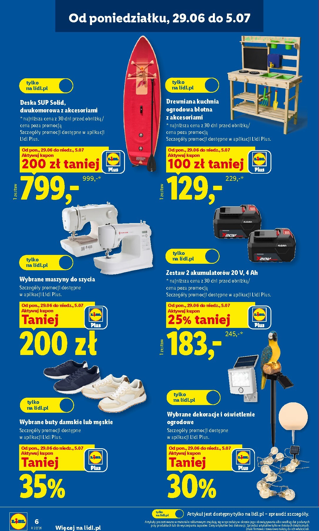 lidl - Nowa gazetka Lidl - Katalog ważny od 29.06 ważna od 29.06.2026 do 04.07.2026 - page: 6