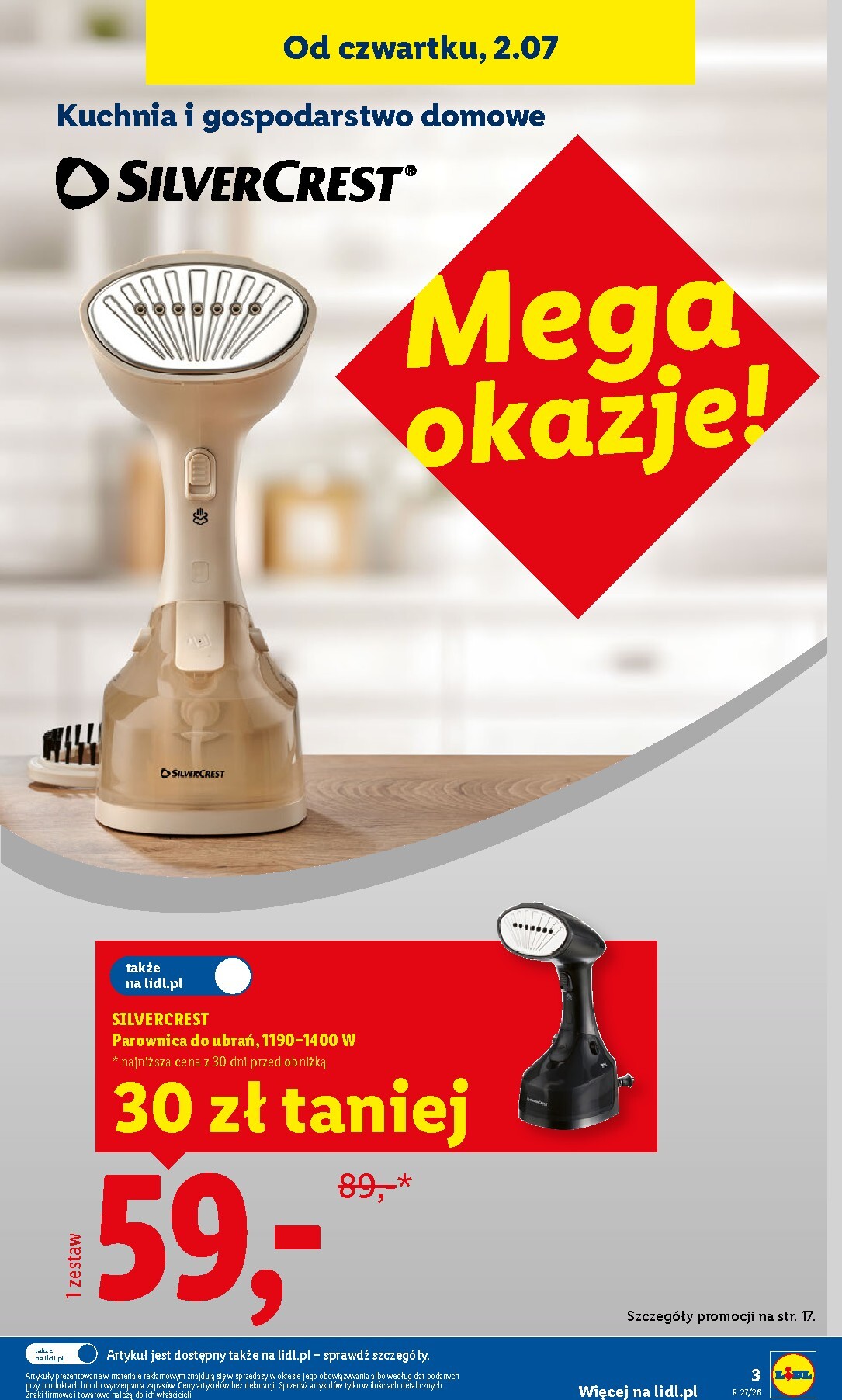 lidl - Nowa gazetka Lidl - Katalog ważny od 29.06 ważna od 29.06.2026 do 04.07.2026 - page: 3