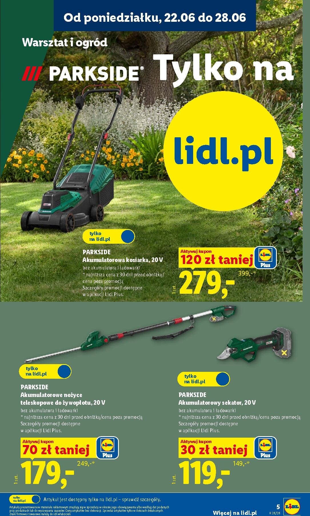 lidl - Aktualna gazetka Lidl - Katalog ważny od 22.06 ważna od 22.06.2026 do 28.06.2026 - page: 5