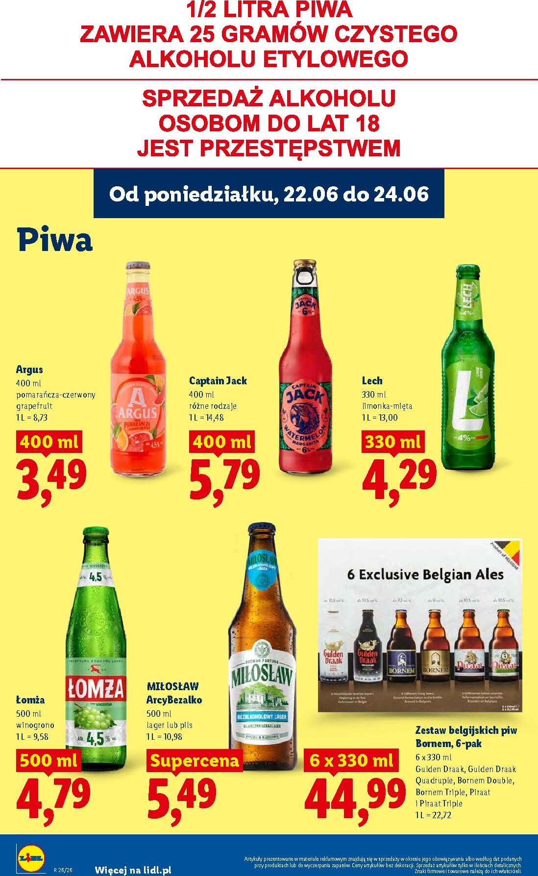 lidl - Aktualna gazetka Lidl ważna od 22.06.2026 do 24.06.2026 - page: 76