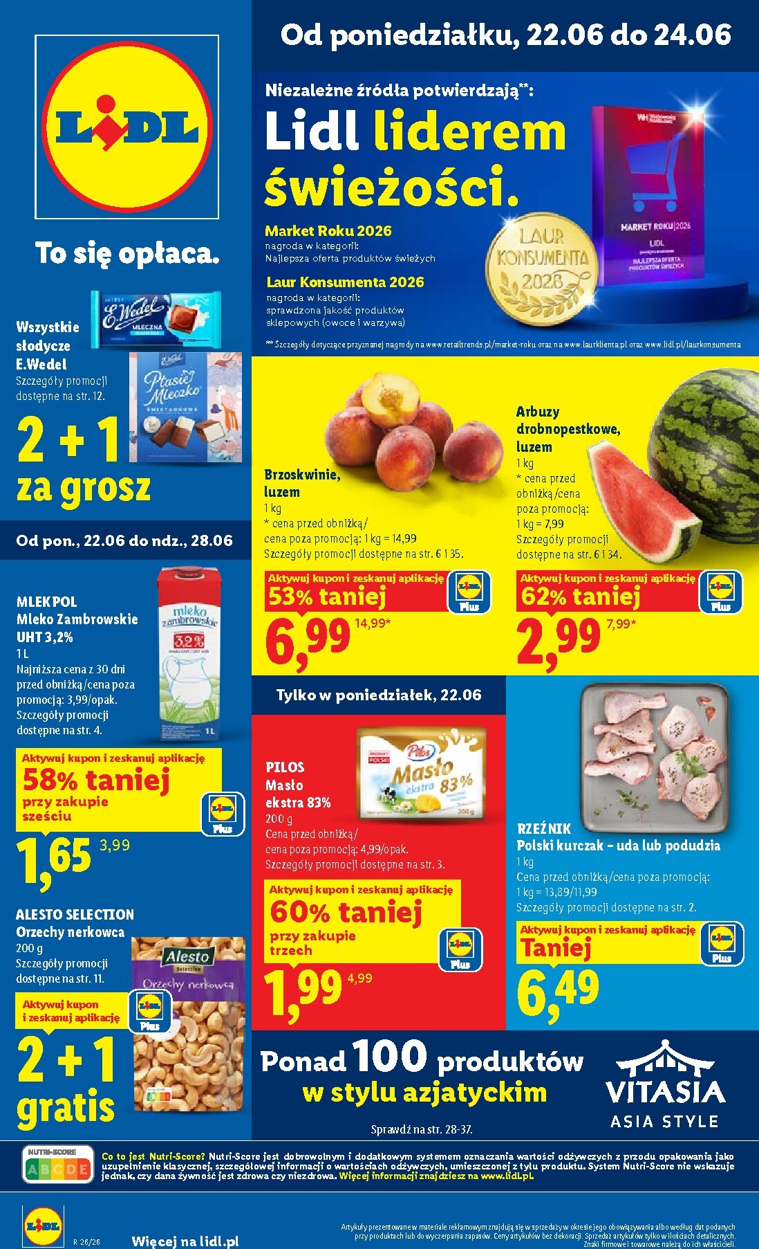 lidl - Aktualna gazetka Lidl ważna od 22.06.2026 do 24.06.2026