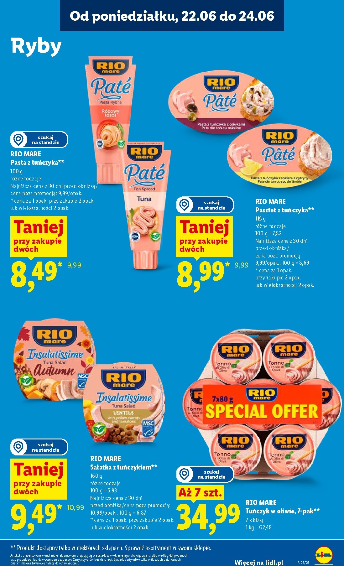 lidl - Aktualna gazetka Lidl ważna od 22.06.2026 do 24.06.2026 - page: 59