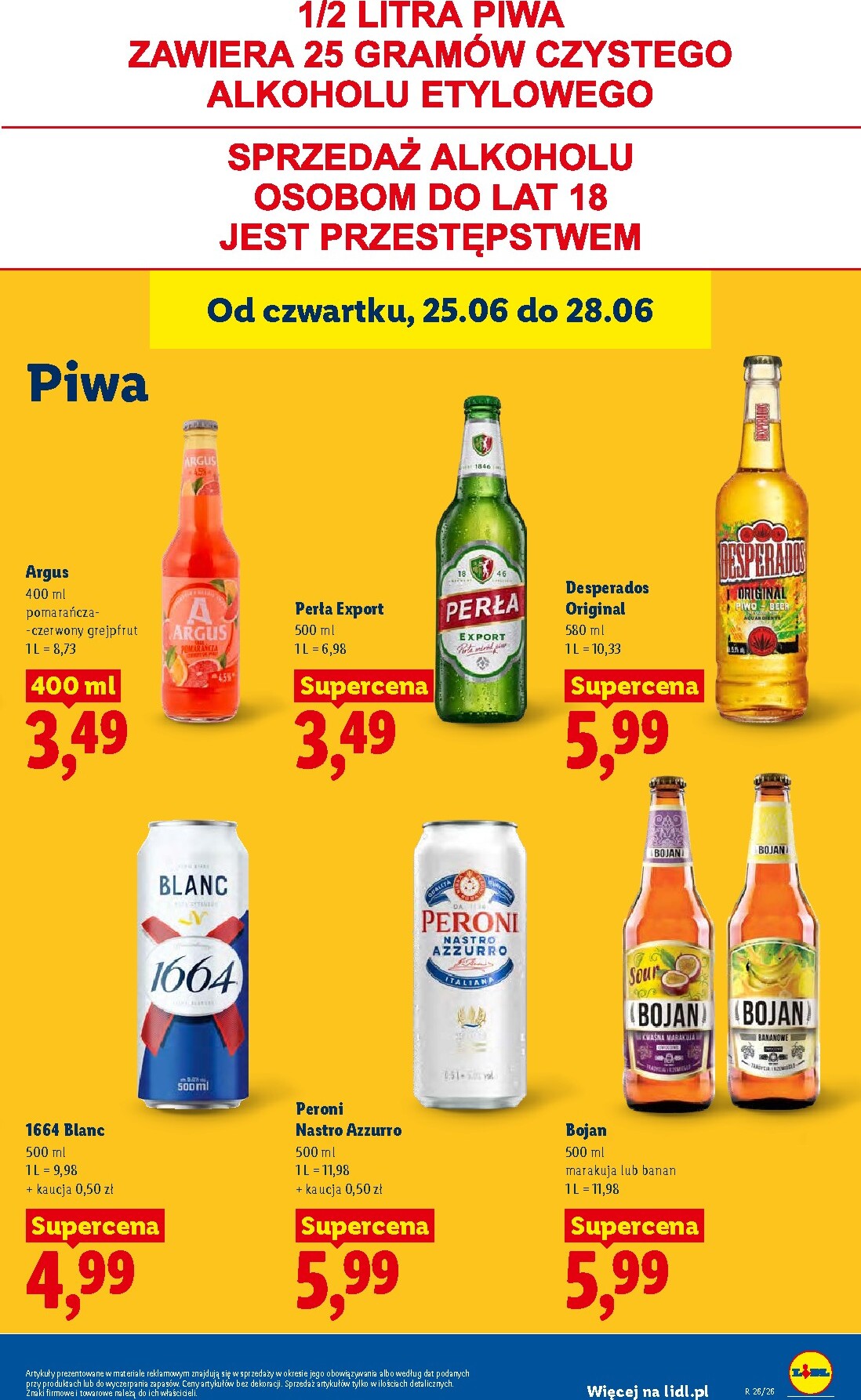 lidl - Nowa gazetka Lidl - Gazetka ważna od 25.06 do 28.06 ważna od 25.06.2026 do 28.06.2026 - page: 73