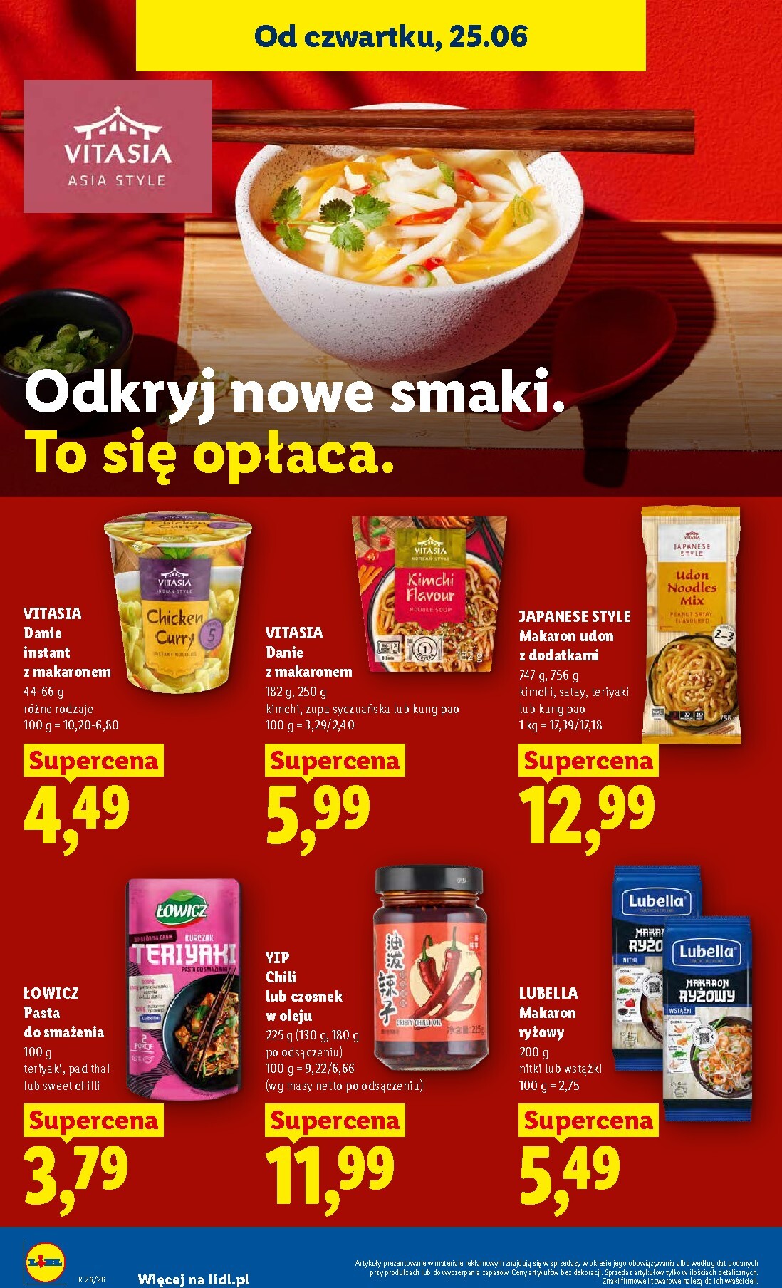 lidl - Nowa gazetka Lidl - Gazetka ważna od 25.06 do 28.06 ważna od 25.06.2026 do 28.06.2026 - page: 66