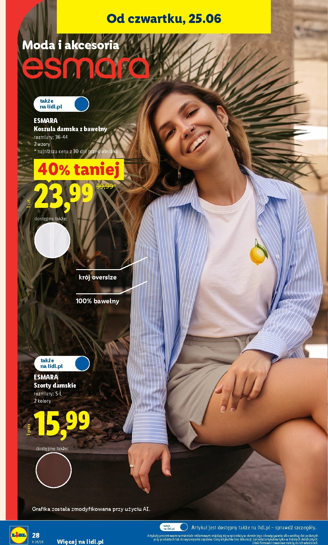 lidl - Aktualna gazetka Lidl - Co Tydzień Nowe Okazje ważna od 22.06.2026 do 28.06.2026 - page: 32