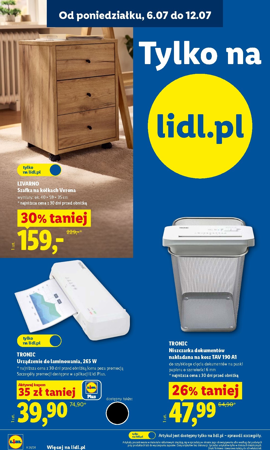 lidl - Nowa gazetka Lidl - Katalog ważny od 6.07 ważna od 06.07.2026 do 11.07.2026 - page: 8