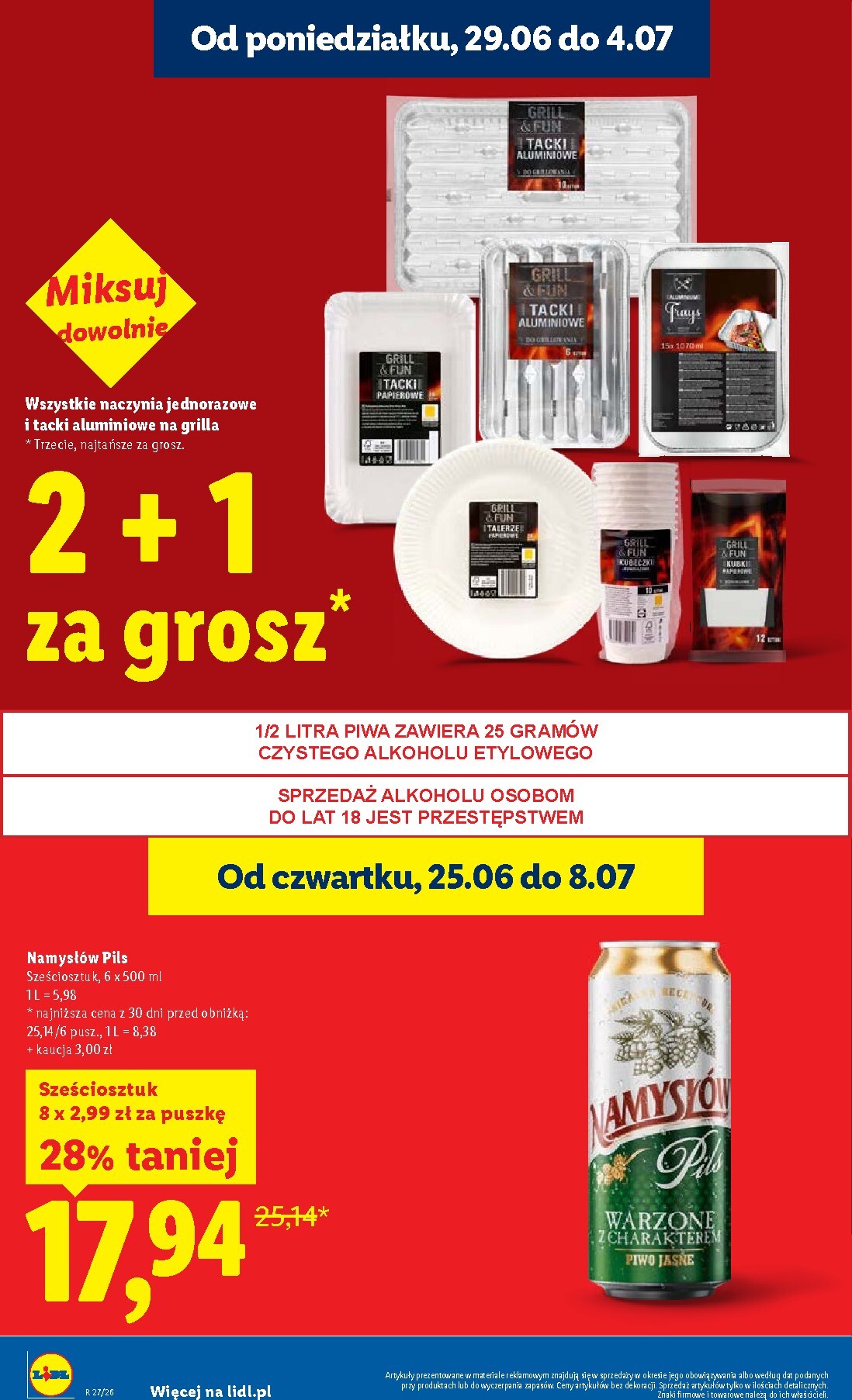 lidl - Aktualna gazetka Lidl ważna od 29.06.2026 do 01.07.2026 - page: 16