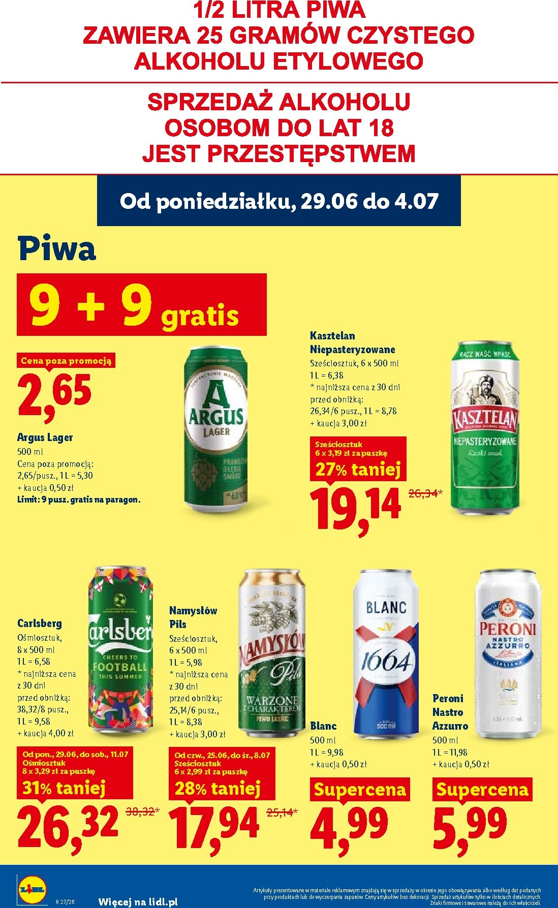 lidl - Aktualna gazetka Lidl ważna od 29.06.2026 do 01.07.2026 - page: 66
