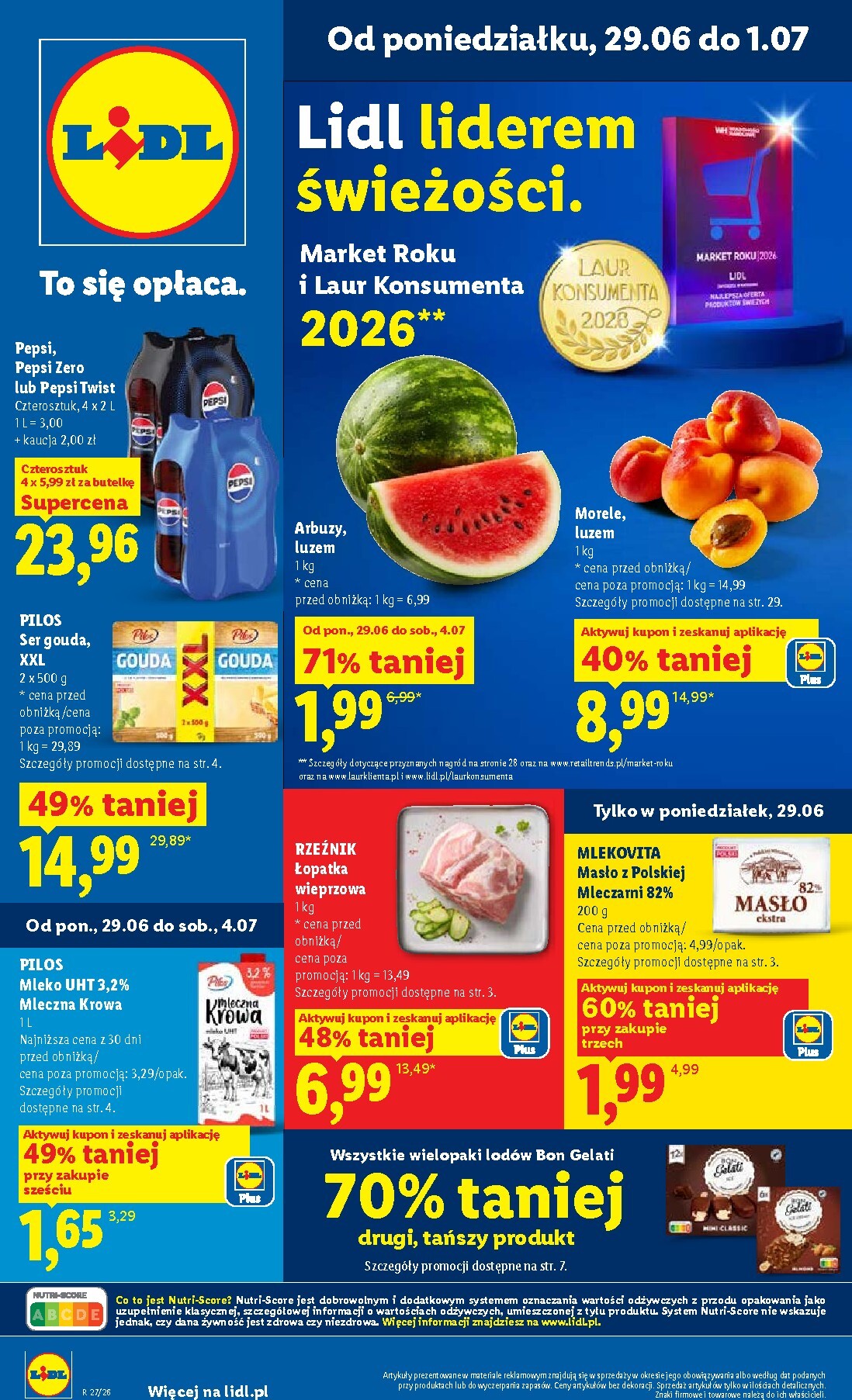 lidl - Aktualna gazetka Lidl ważna od 29.06.2026 do 01.07.2026