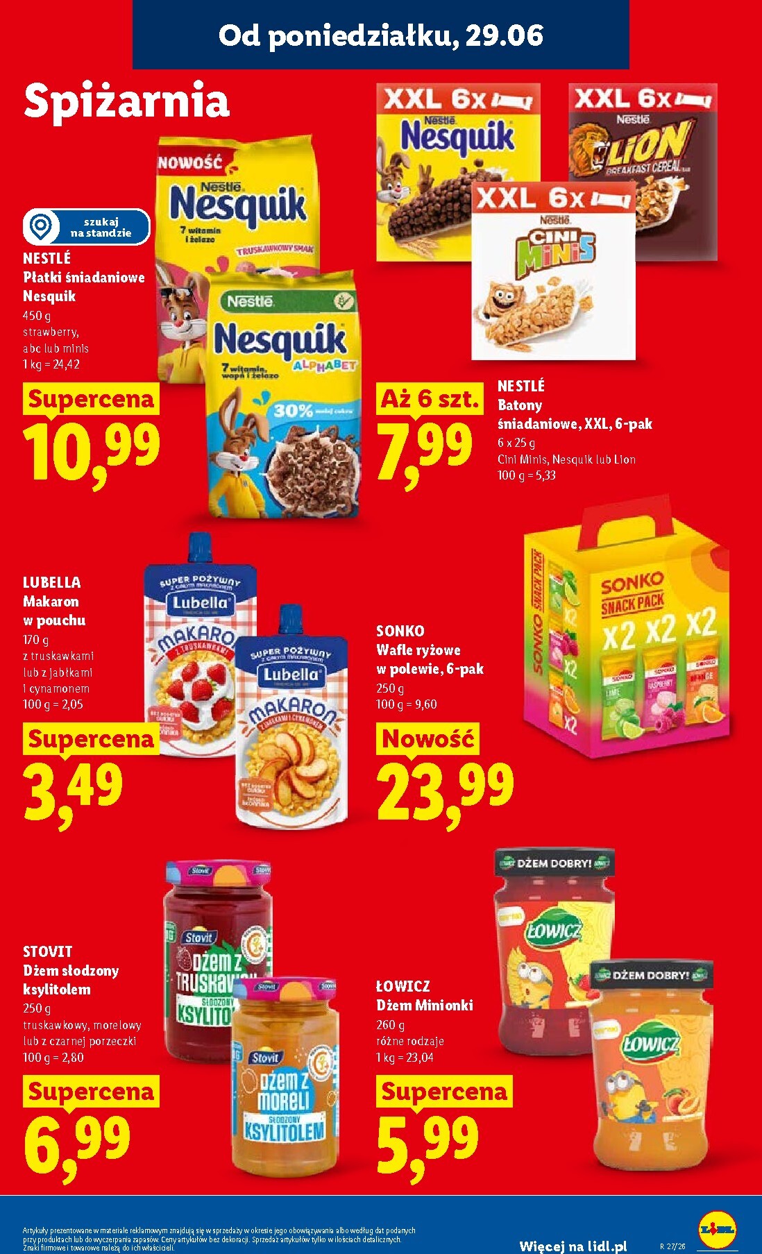 lidl - Aktualna gazetka Lidl ważna od 29.06.2026 do 01.07.2026 - page: 77